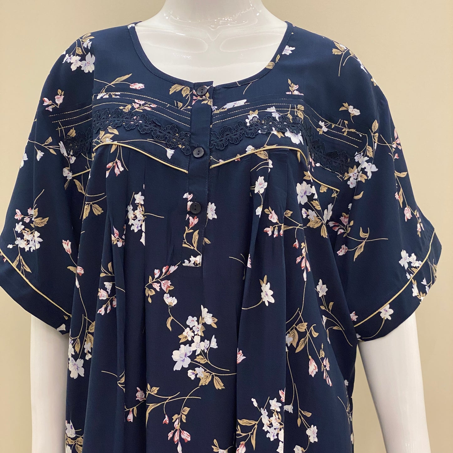Cotton Yoke Nighty (SKU - 631)
