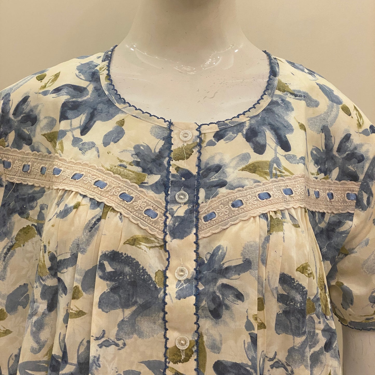 Cotton Yoke Nighty (SKU-428)