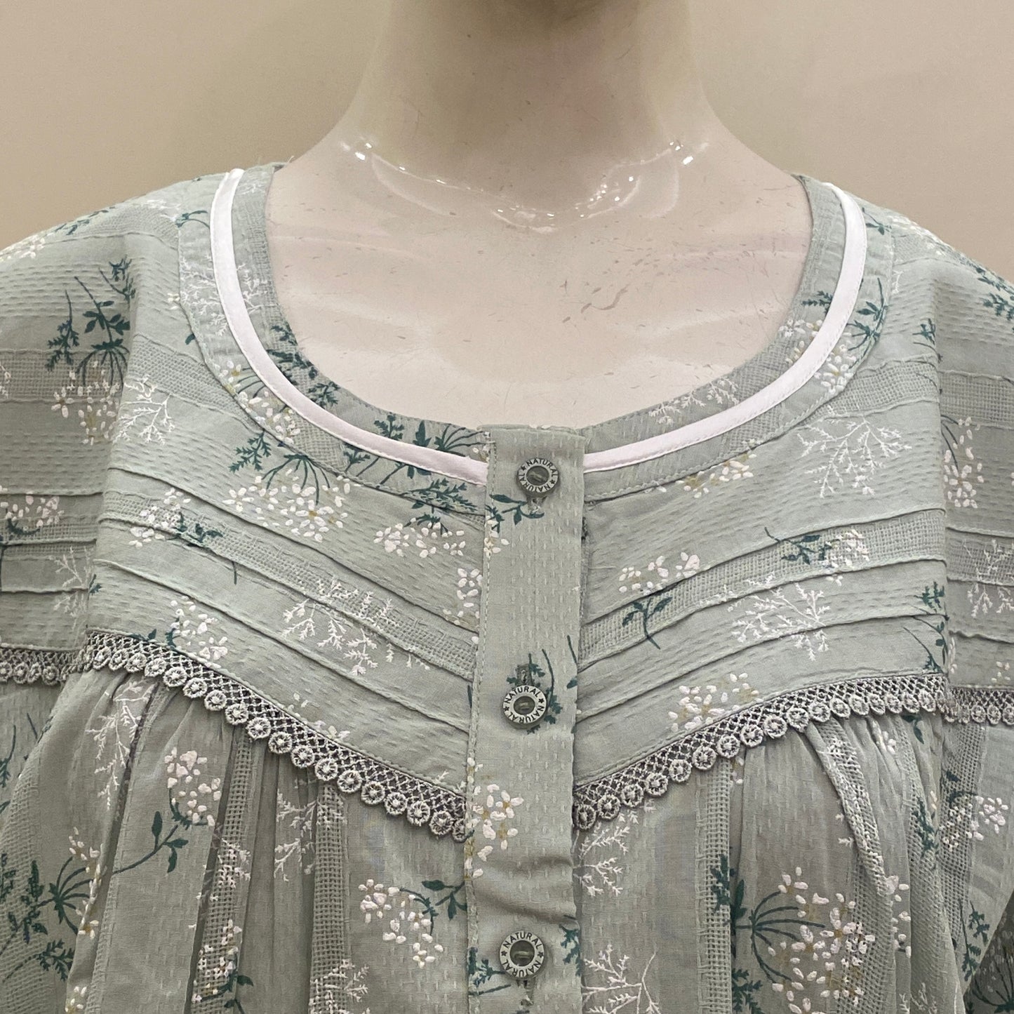 Cotton Yoke Nighty (SKU-415)