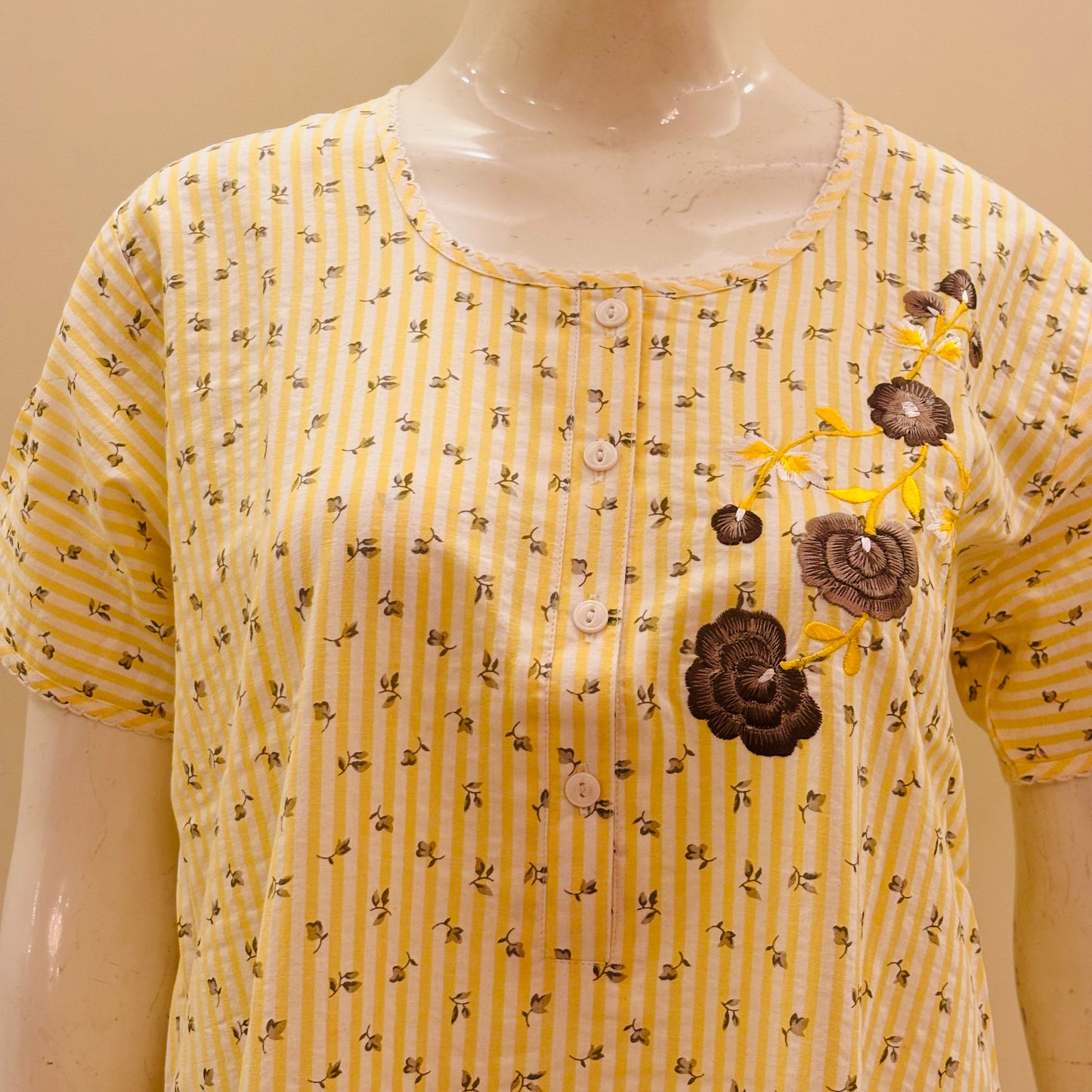 Cotton Straight Nighty (SKU-121)
