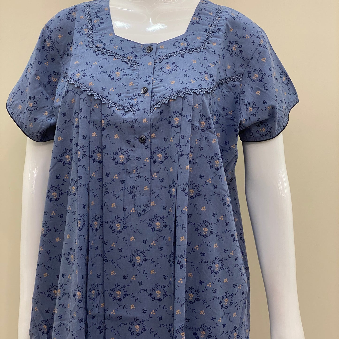Cotton Yoke Nighty (SKU-CY-50)