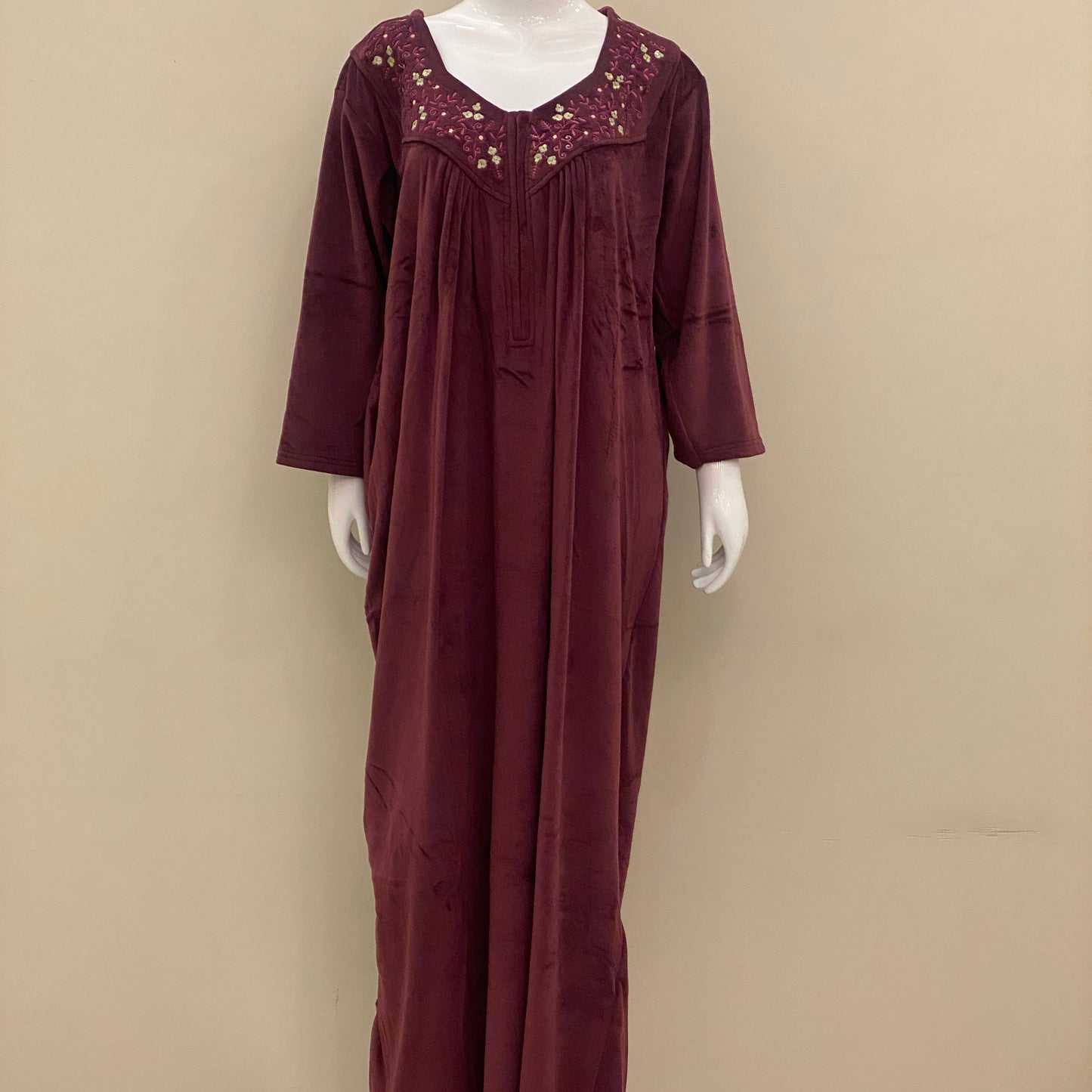 Velvet Yoke Nighty (SKU-VY-43)