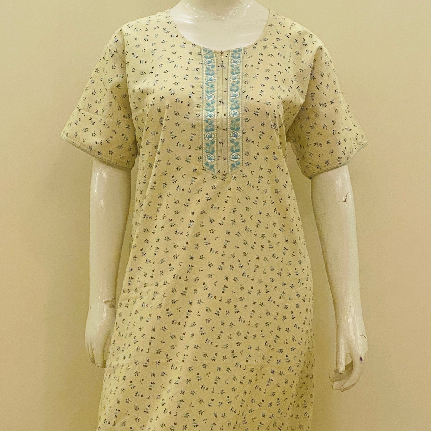 Cotton Straight Nighty (SKU-2)