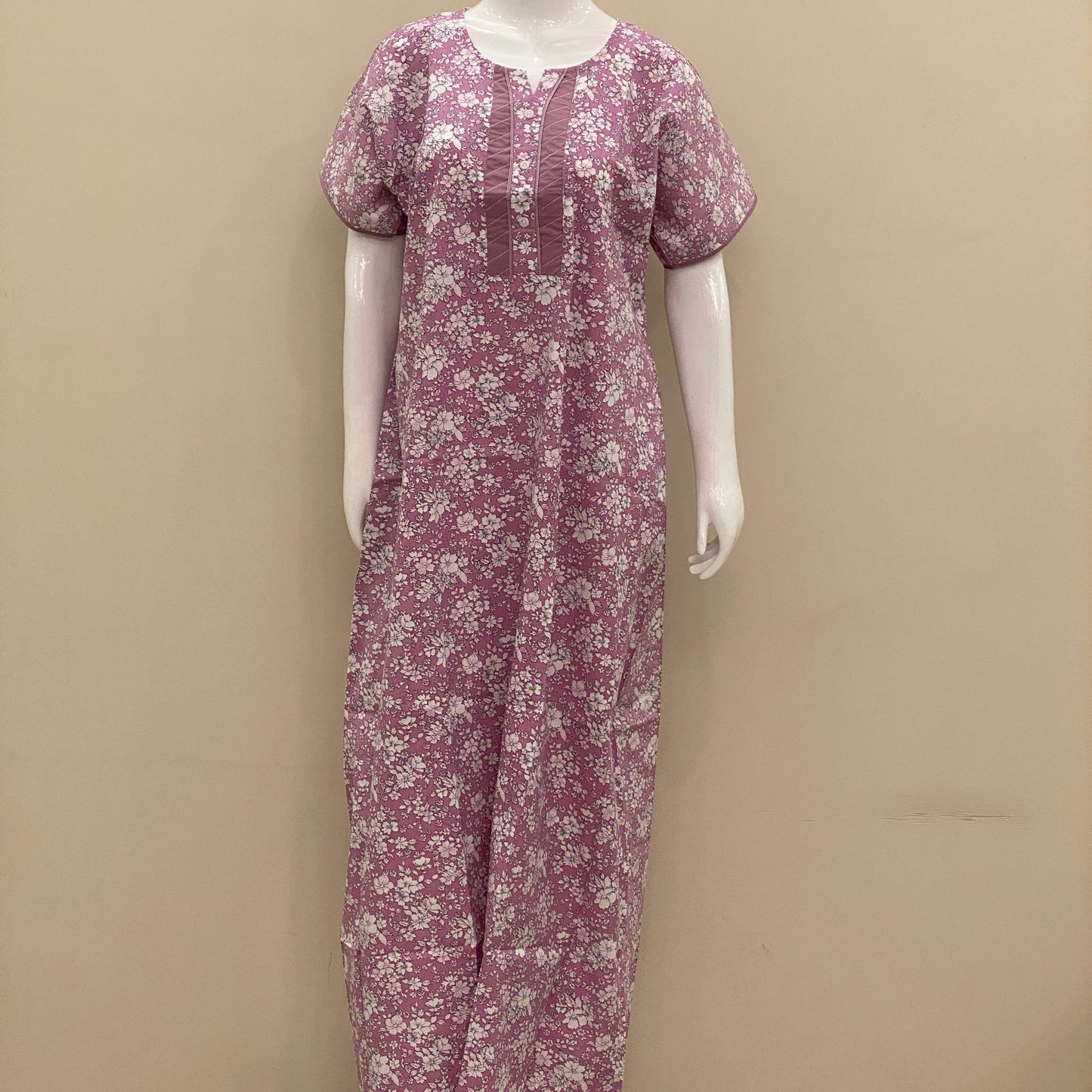 Cotton Straight Nighty (SKU-CA-16)