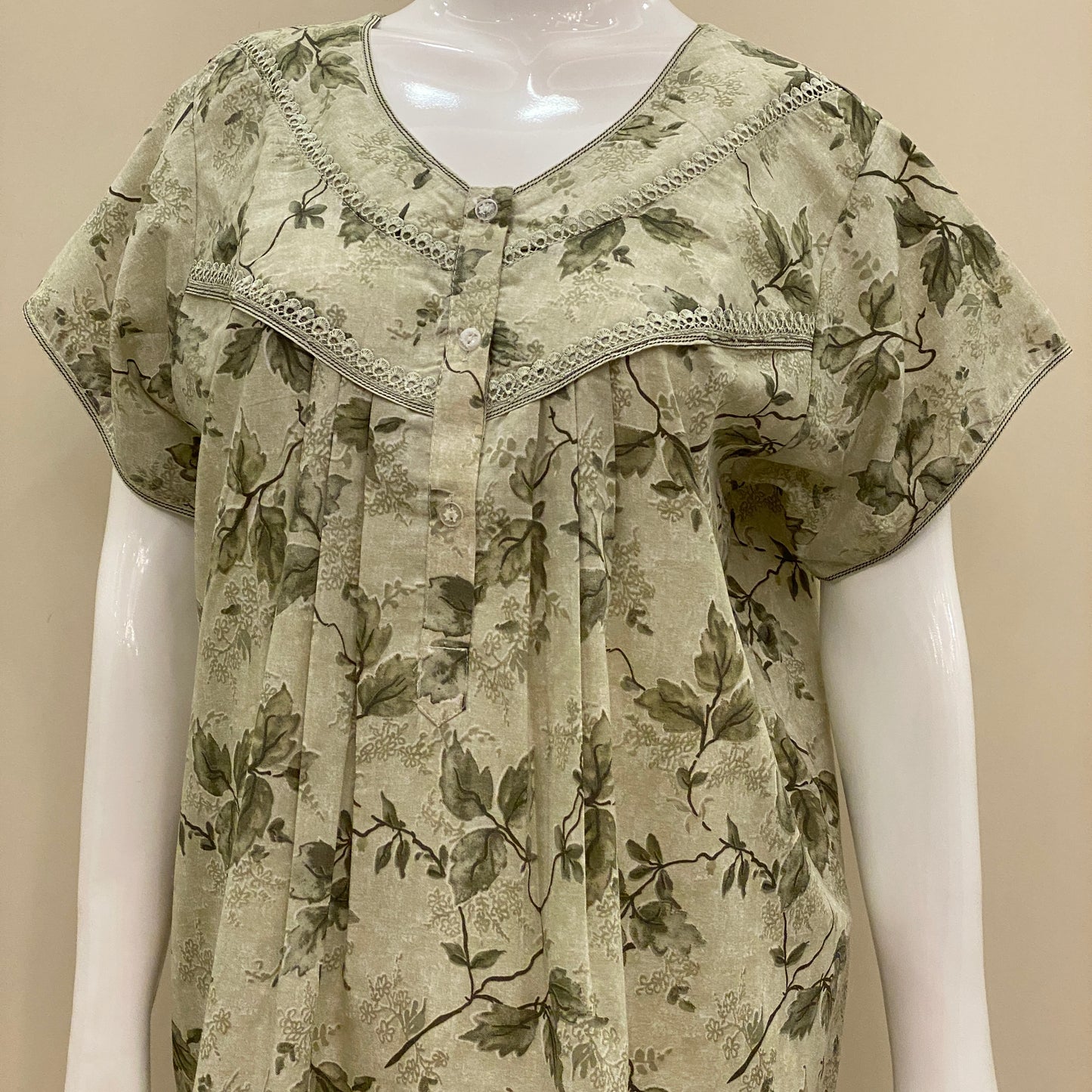 Cotton Yoke Nighty (SKU-CY-37)