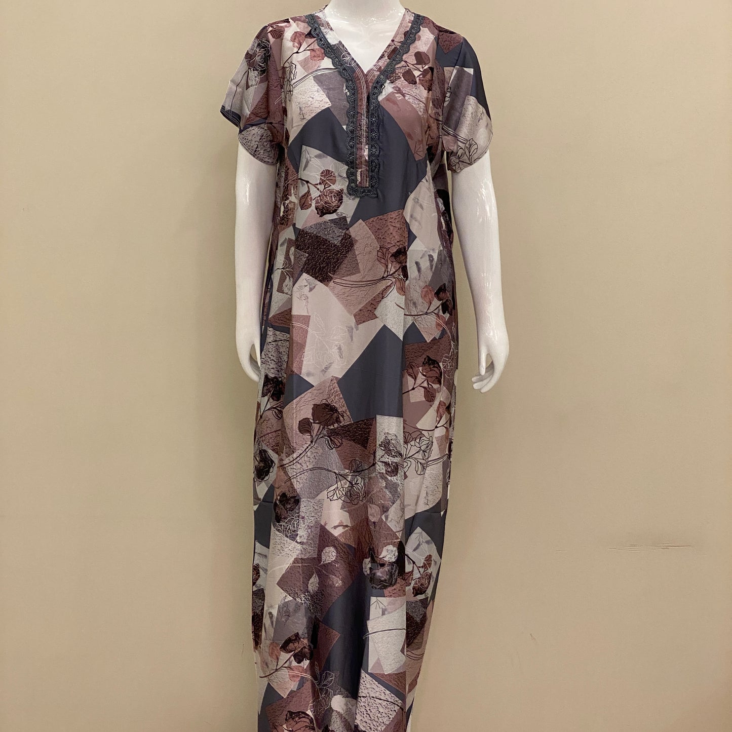 Satin Straight Nighty (SKU-SA-1)