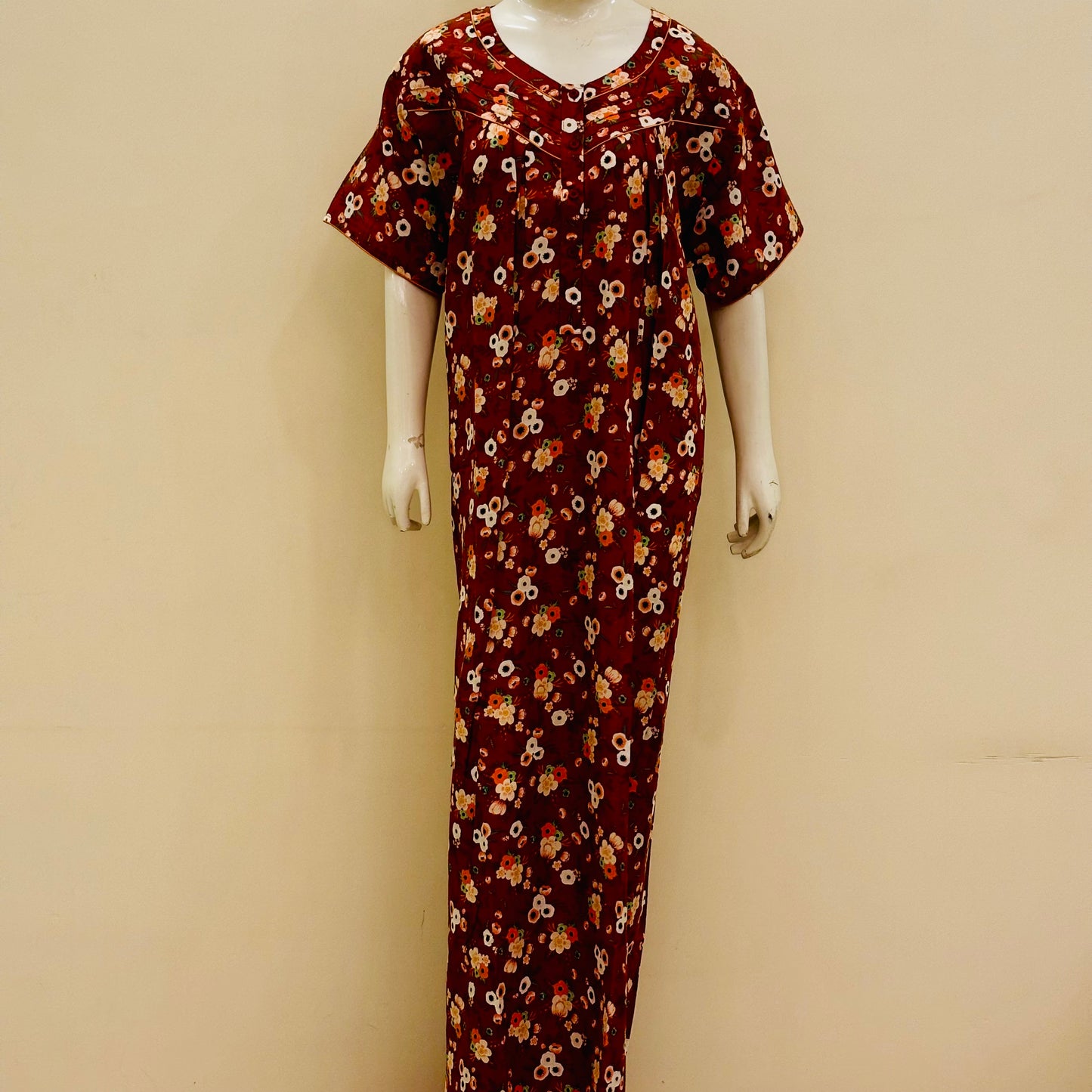Cotton Yoke Nighty (SKU-203)