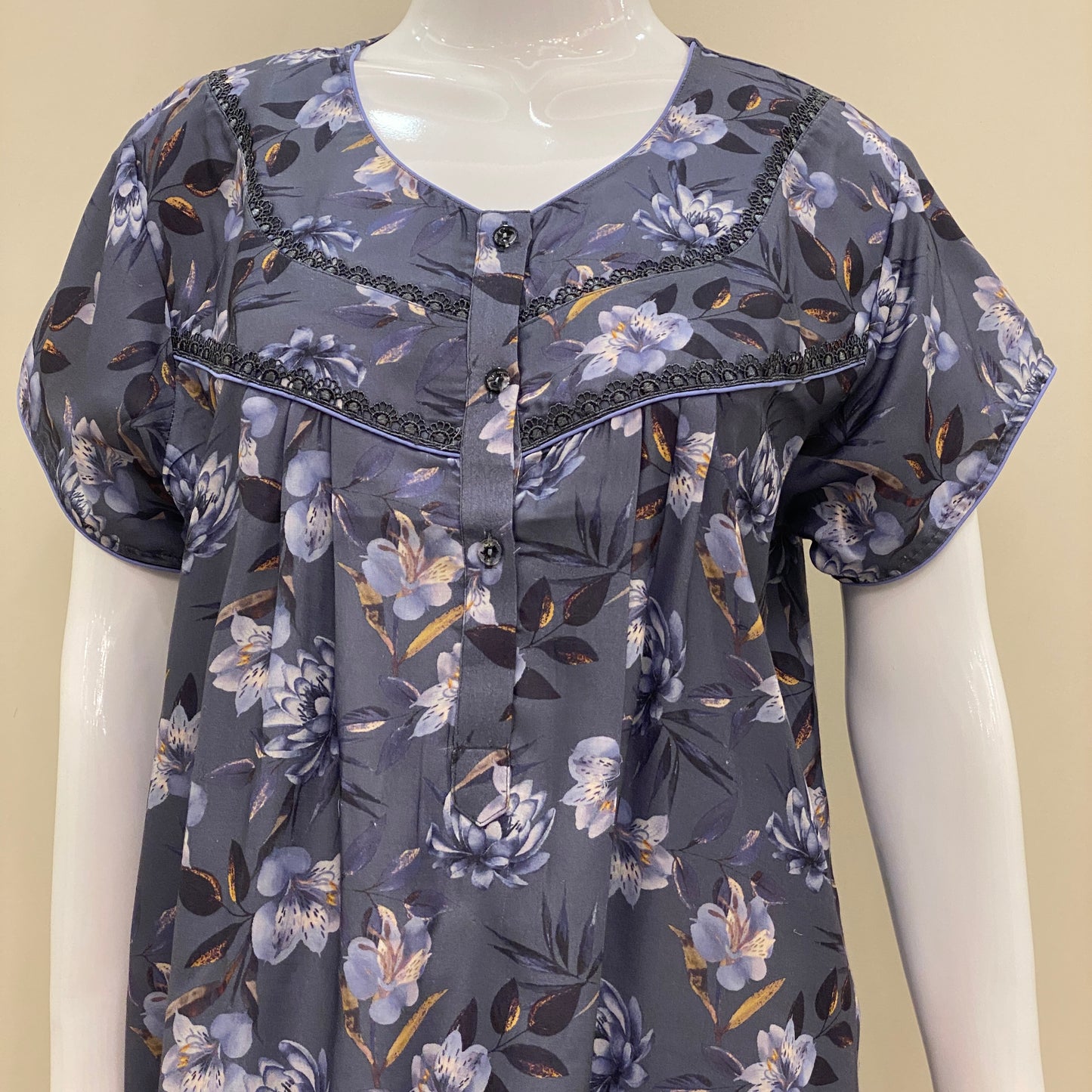 Cotton Yoke Nighty (SKU-CY-58)