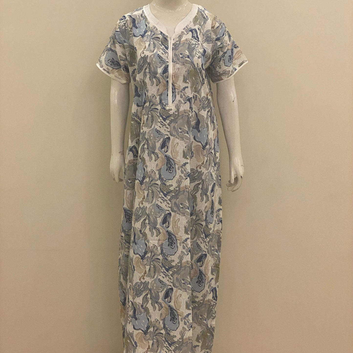 Cotton Straight Nighty (SKU-495)