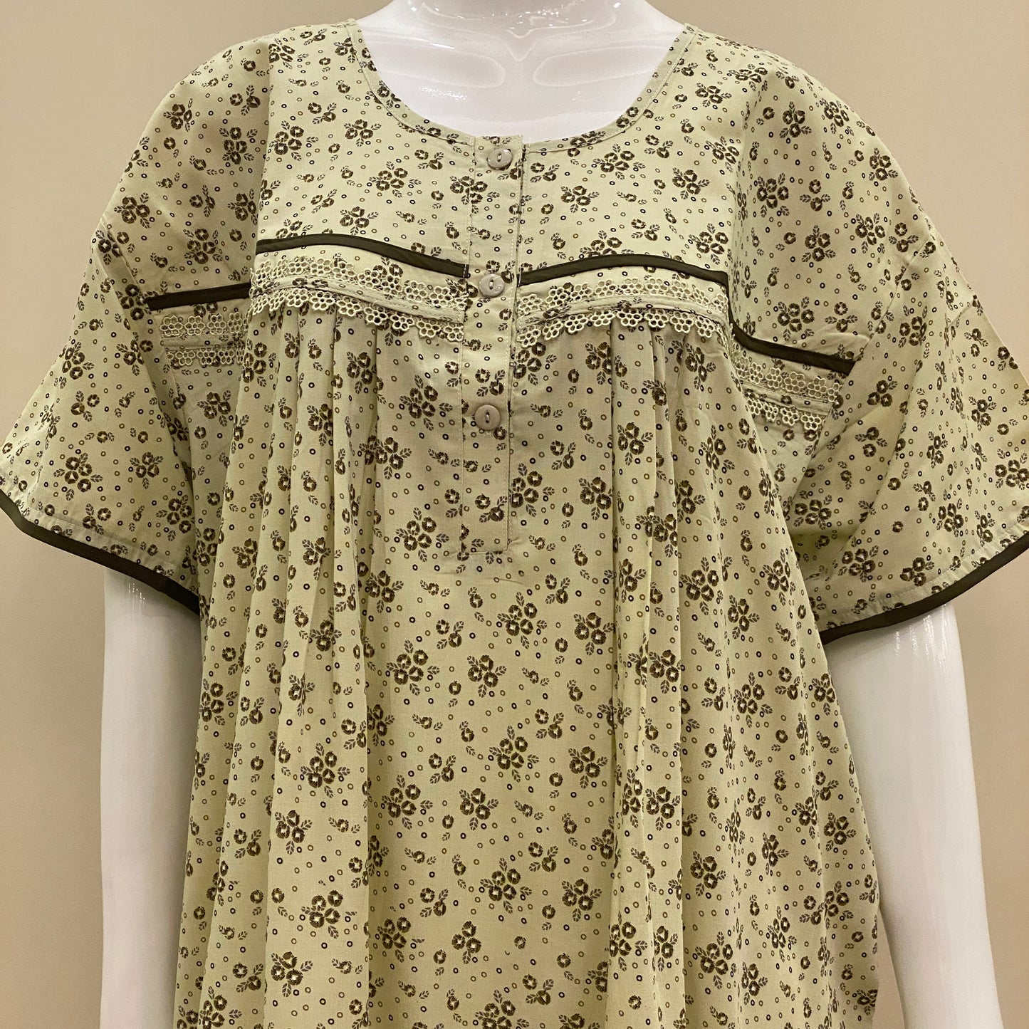 Cotton Yoke Nighty (SKU-628)