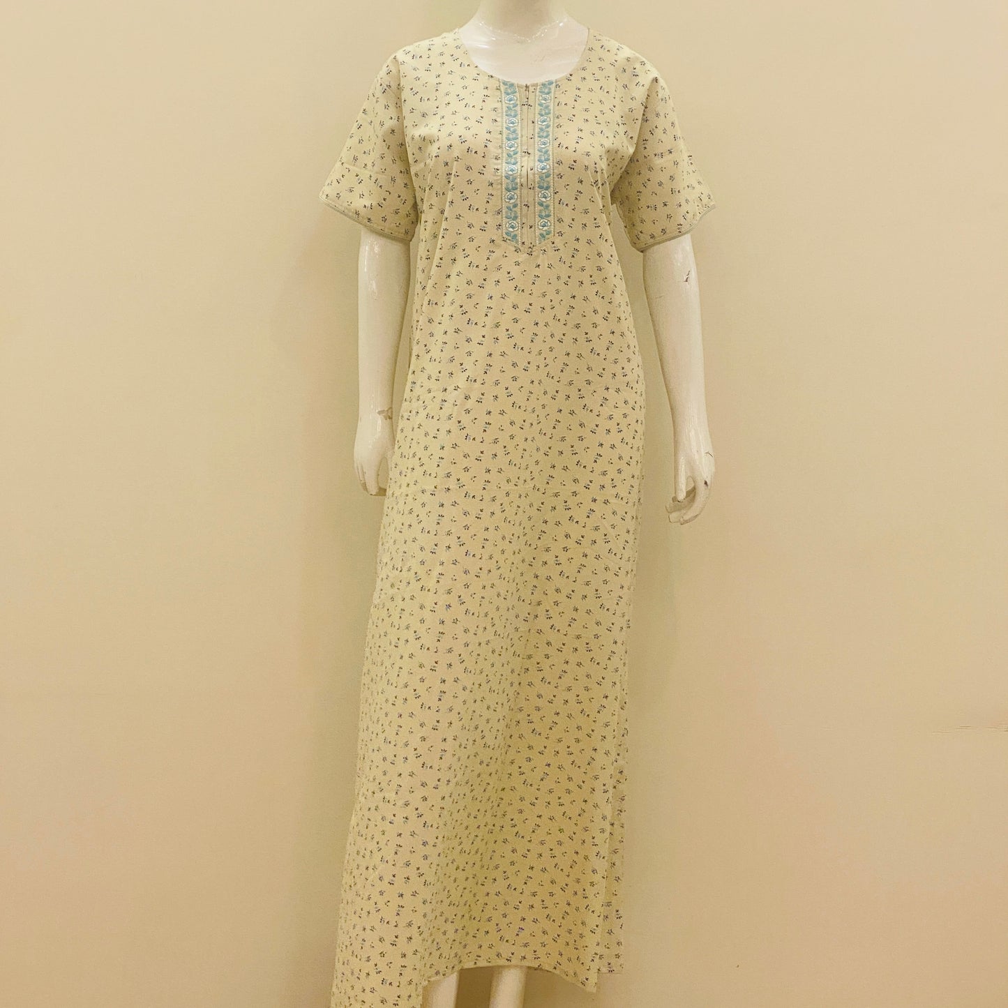 Cotton Straight Nighty (SKU-2)