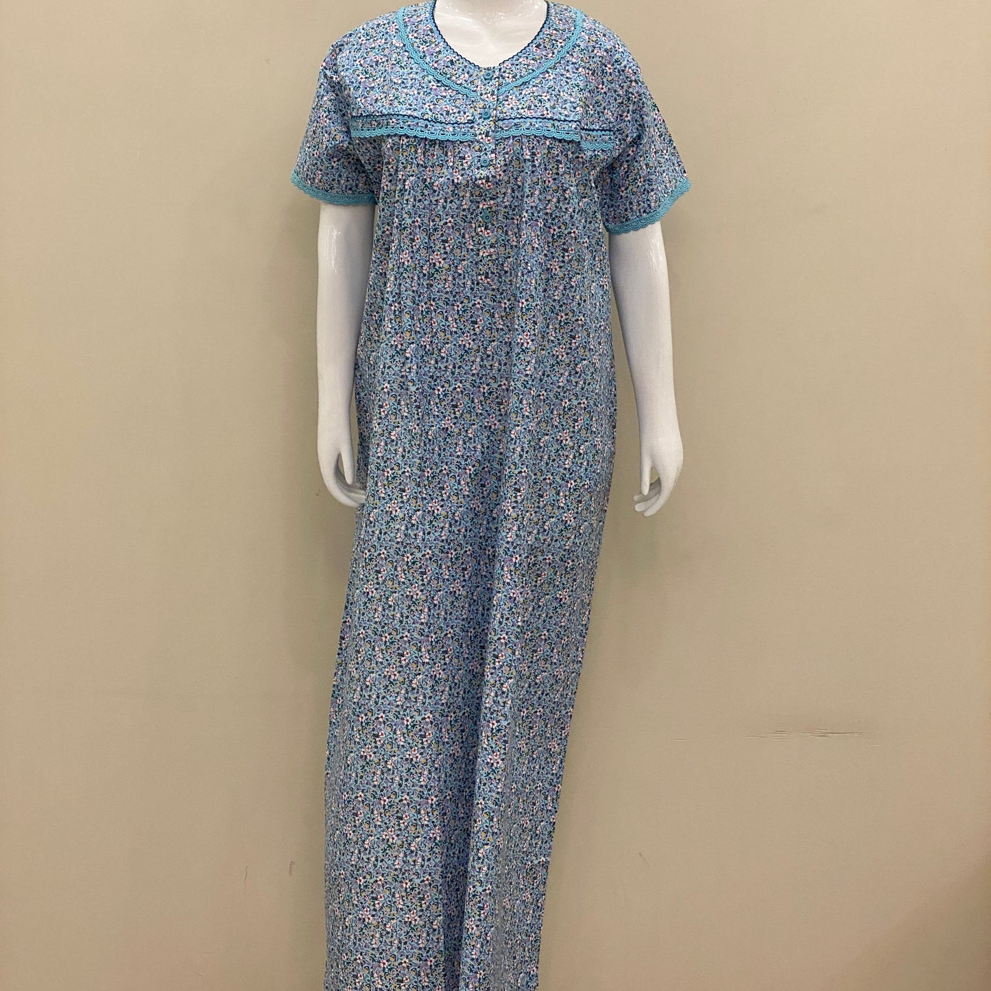 Cotton Yoke Nighty (SKU-CY-90)