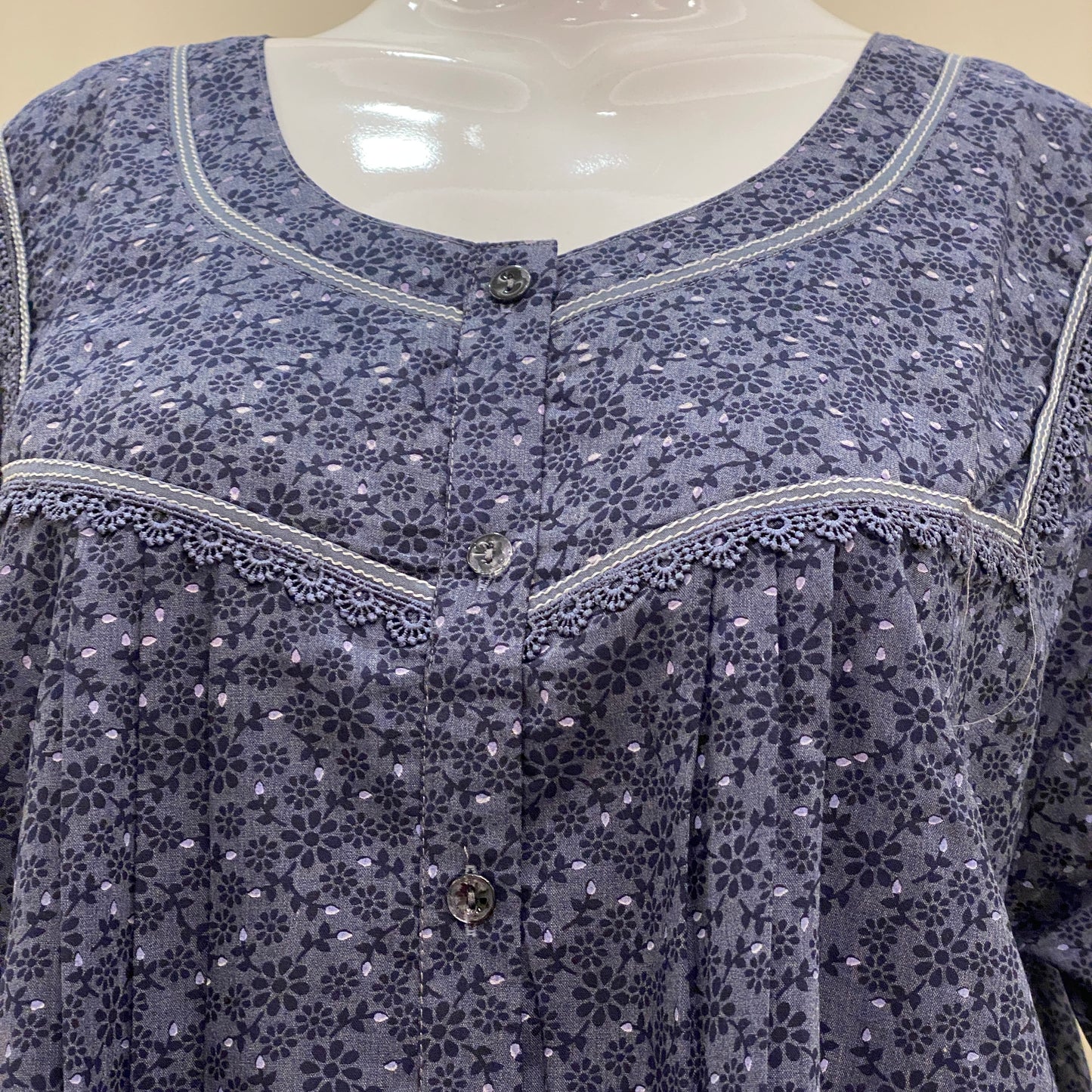 Cotton Yoke Nighty (SKU-CY-56)