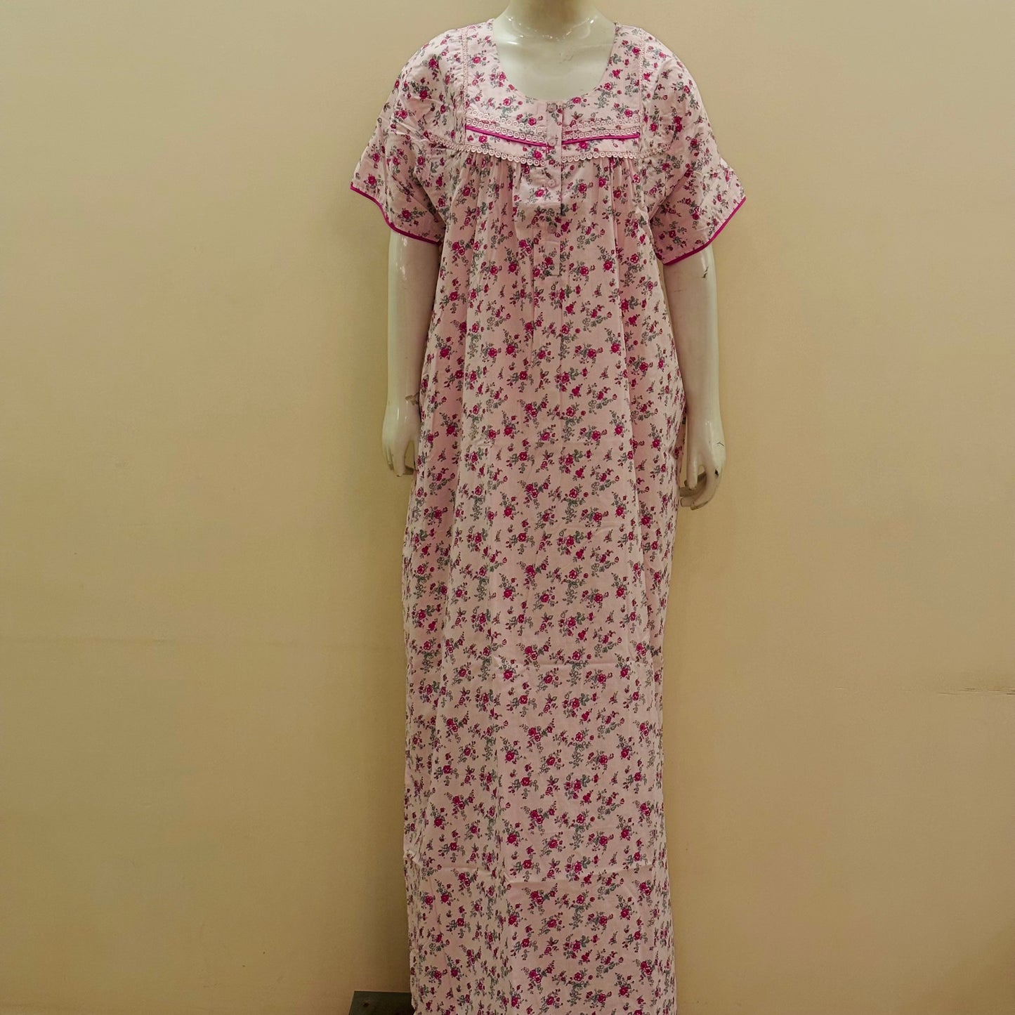 Cotton Yoke Nighty (SKU-148)