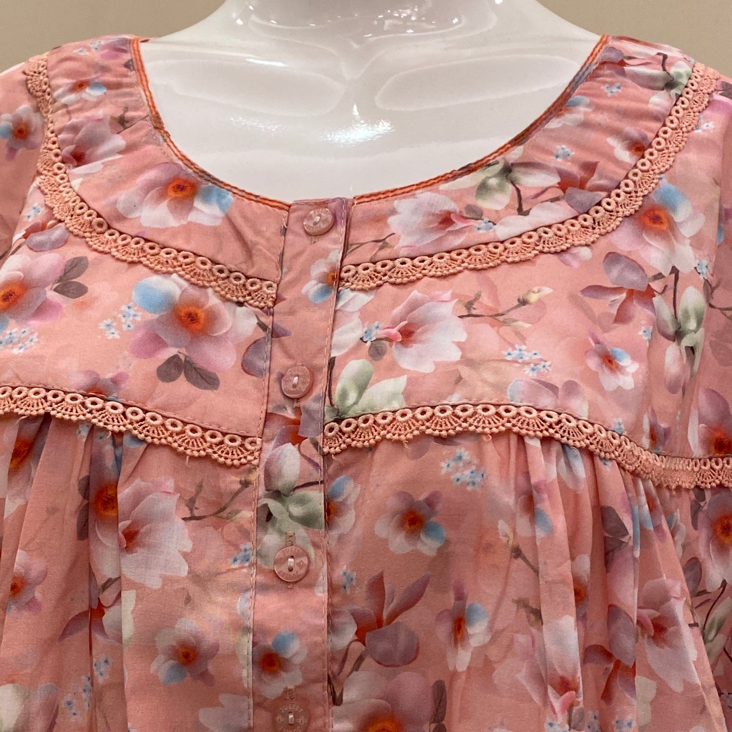 Cotton Yoke Nighty (SKU-CY-24)