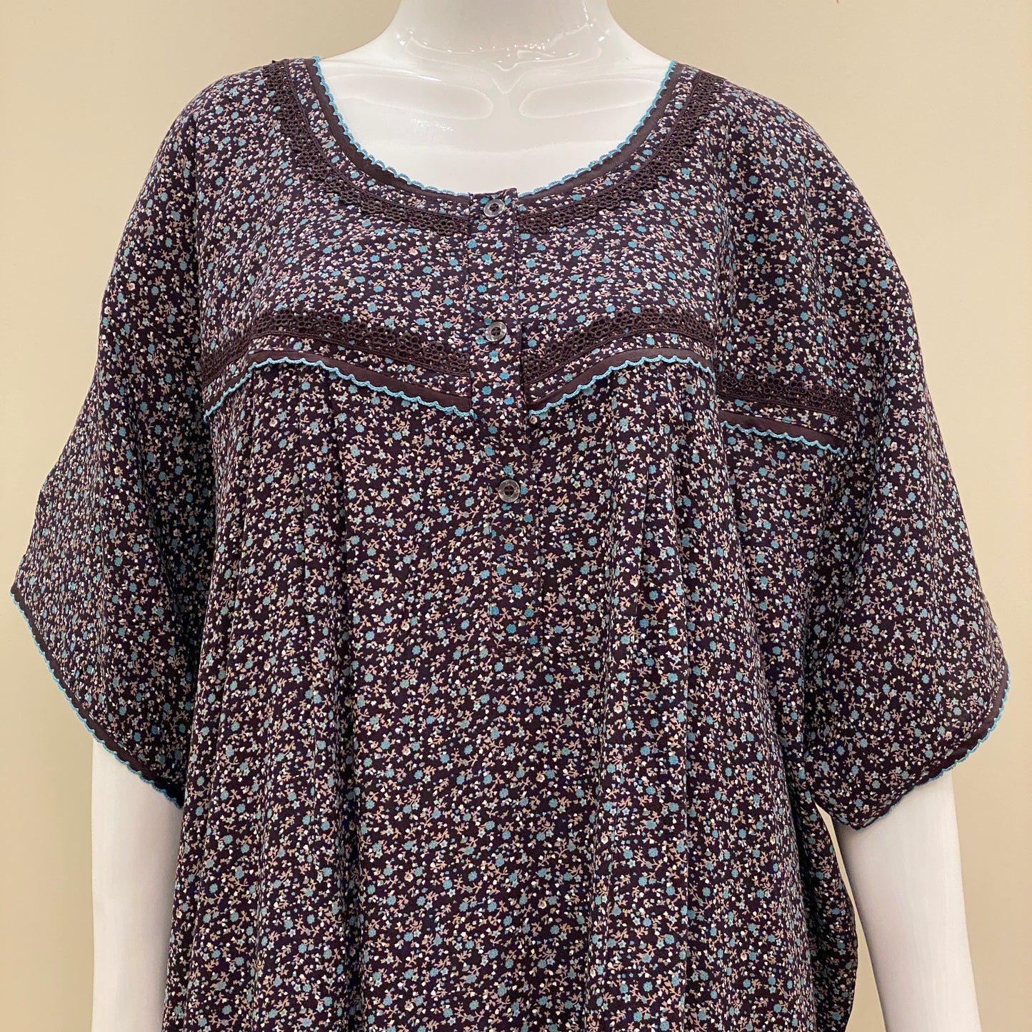 Cotton Yoke Nighty (SKU-609)