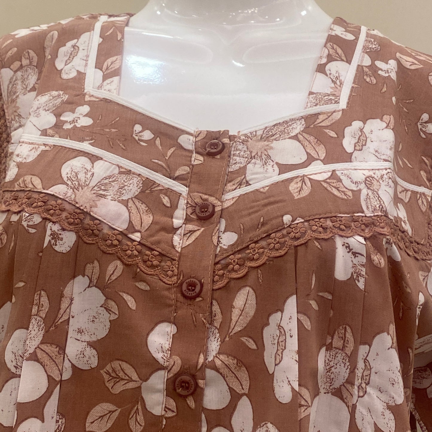 Cotton Yoke Nighty (SKU-CY-81)