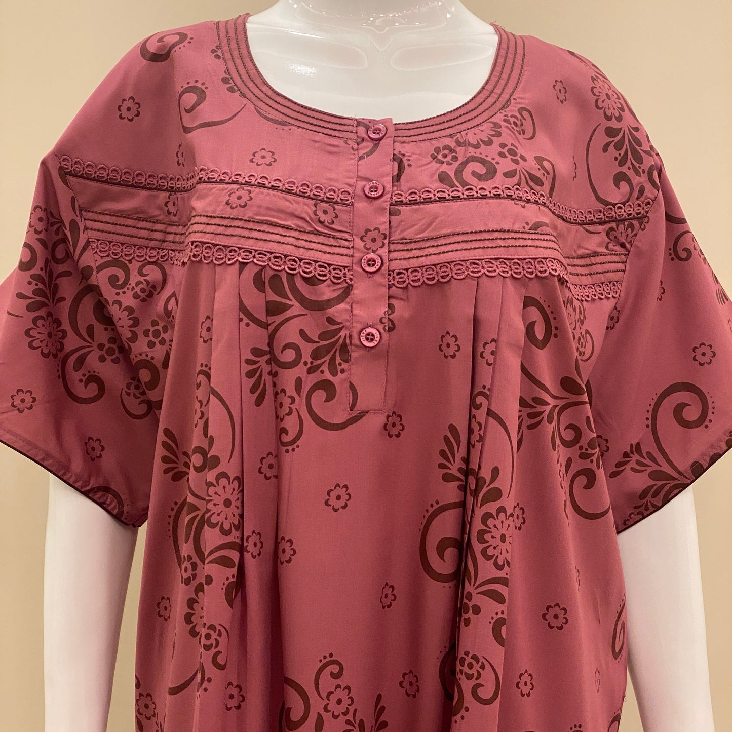 Cotton Yoke Nighty (SKU - 669)