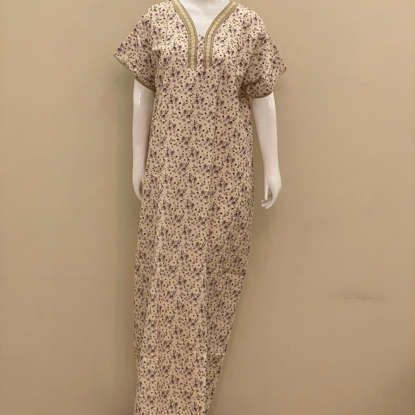 Cotton Lizy Bizy Straight Nighty (SKU-ALB-11)