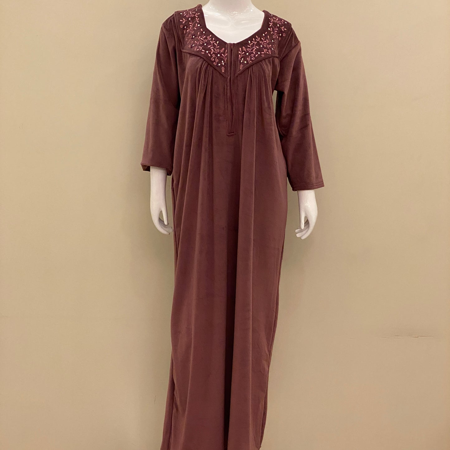 Velvet Yoke Nighty (SKU-VY-33)