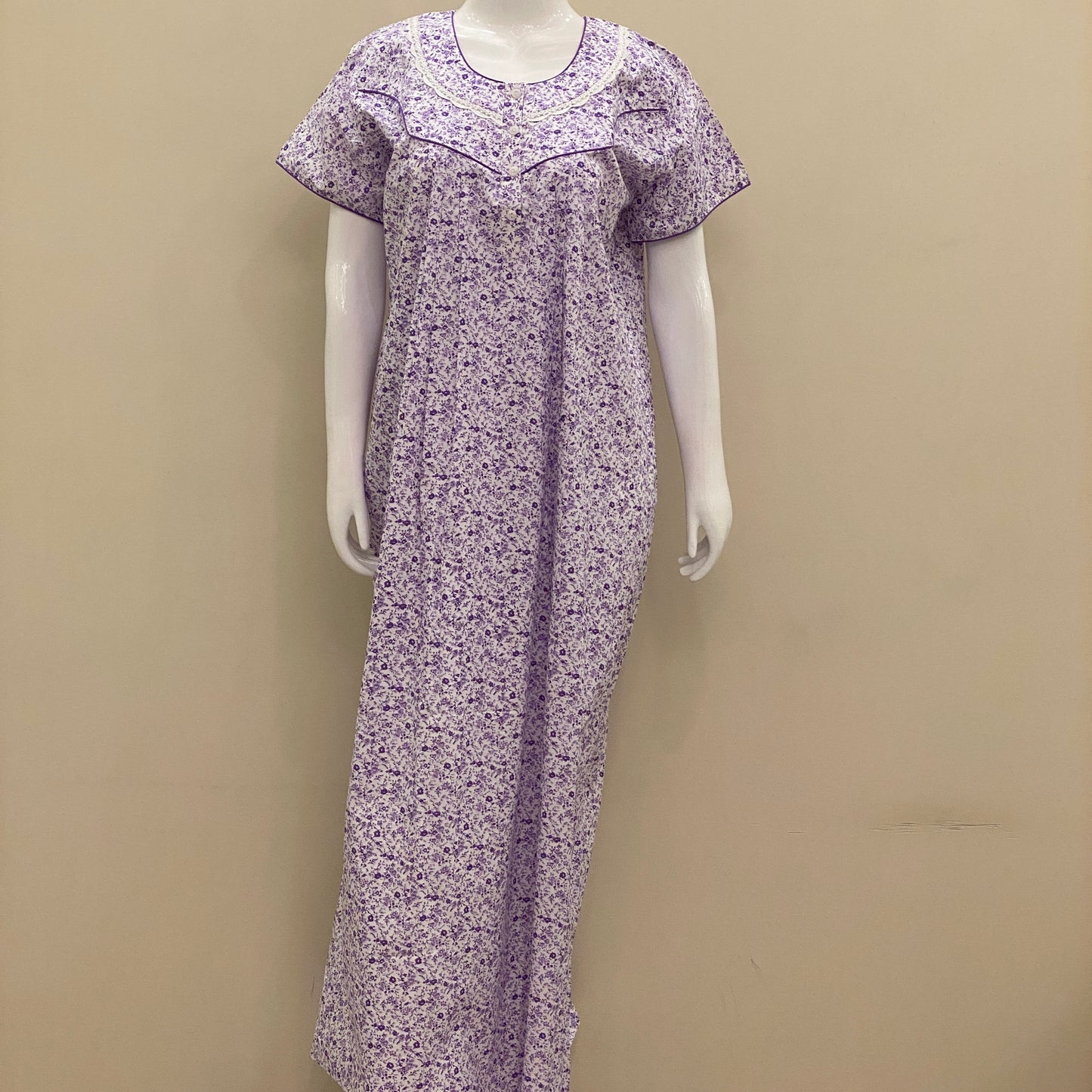 Cotton Yoke Nighty (SKU-CY-74)