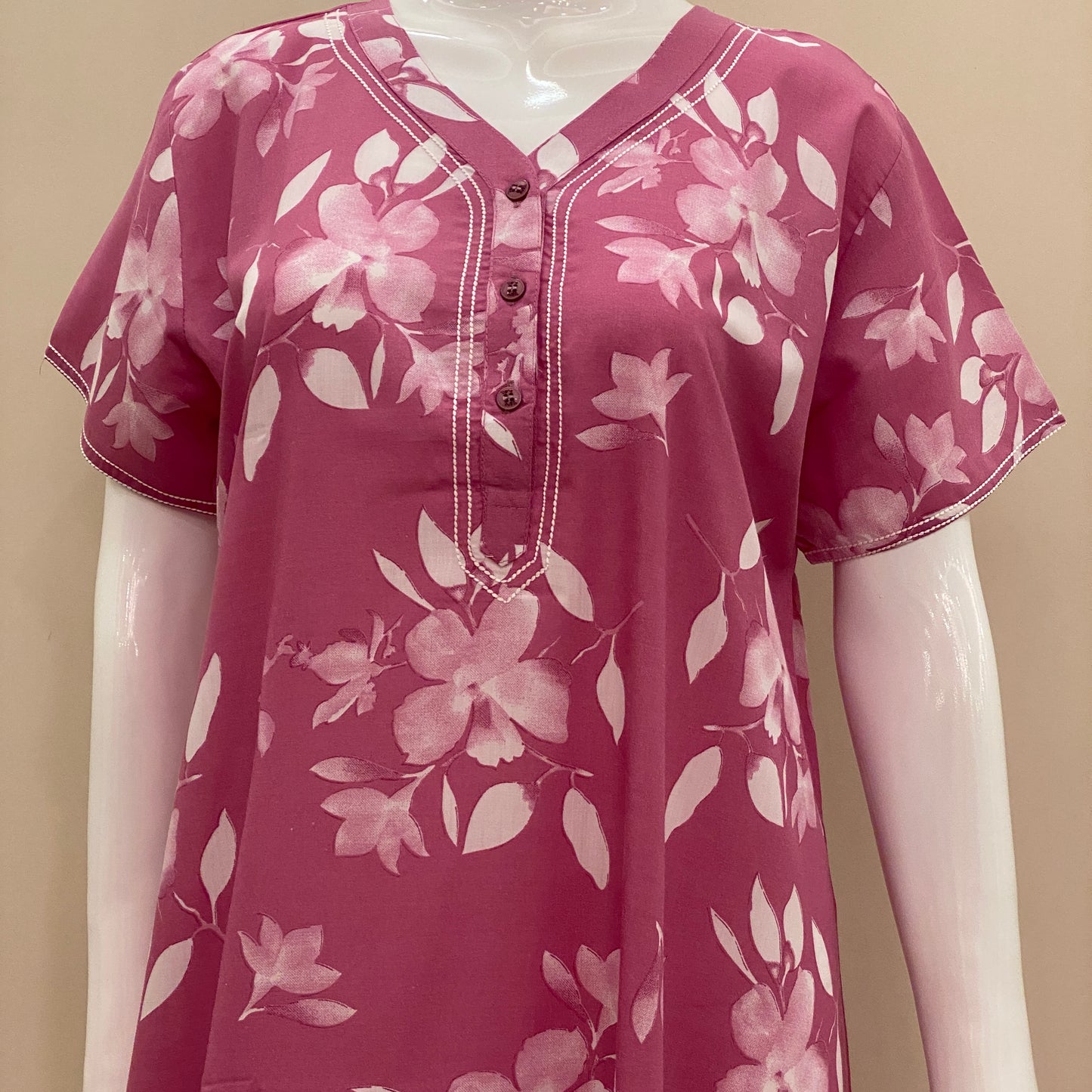 Cotton Straight Nighty (SKU-CA-20)