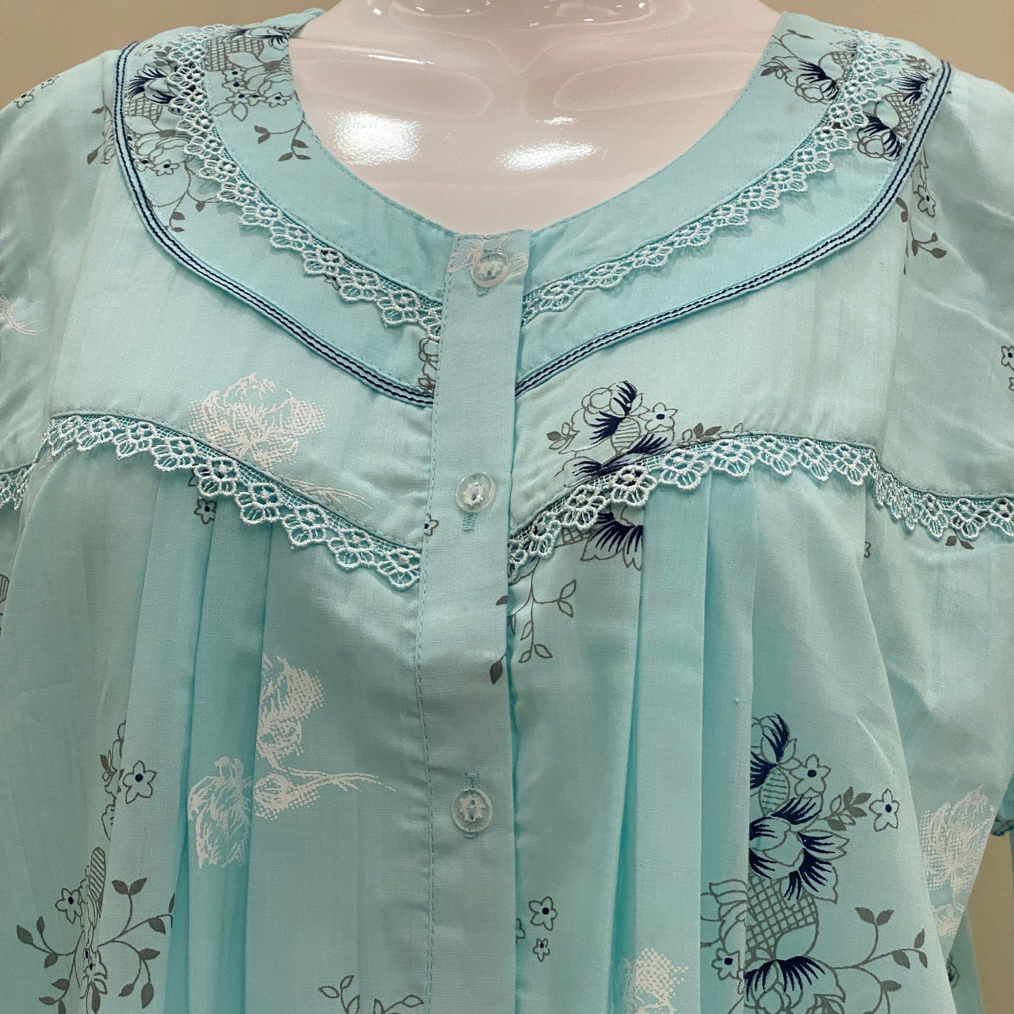 Cotton Yoke Nighty (SKU-CY-49)