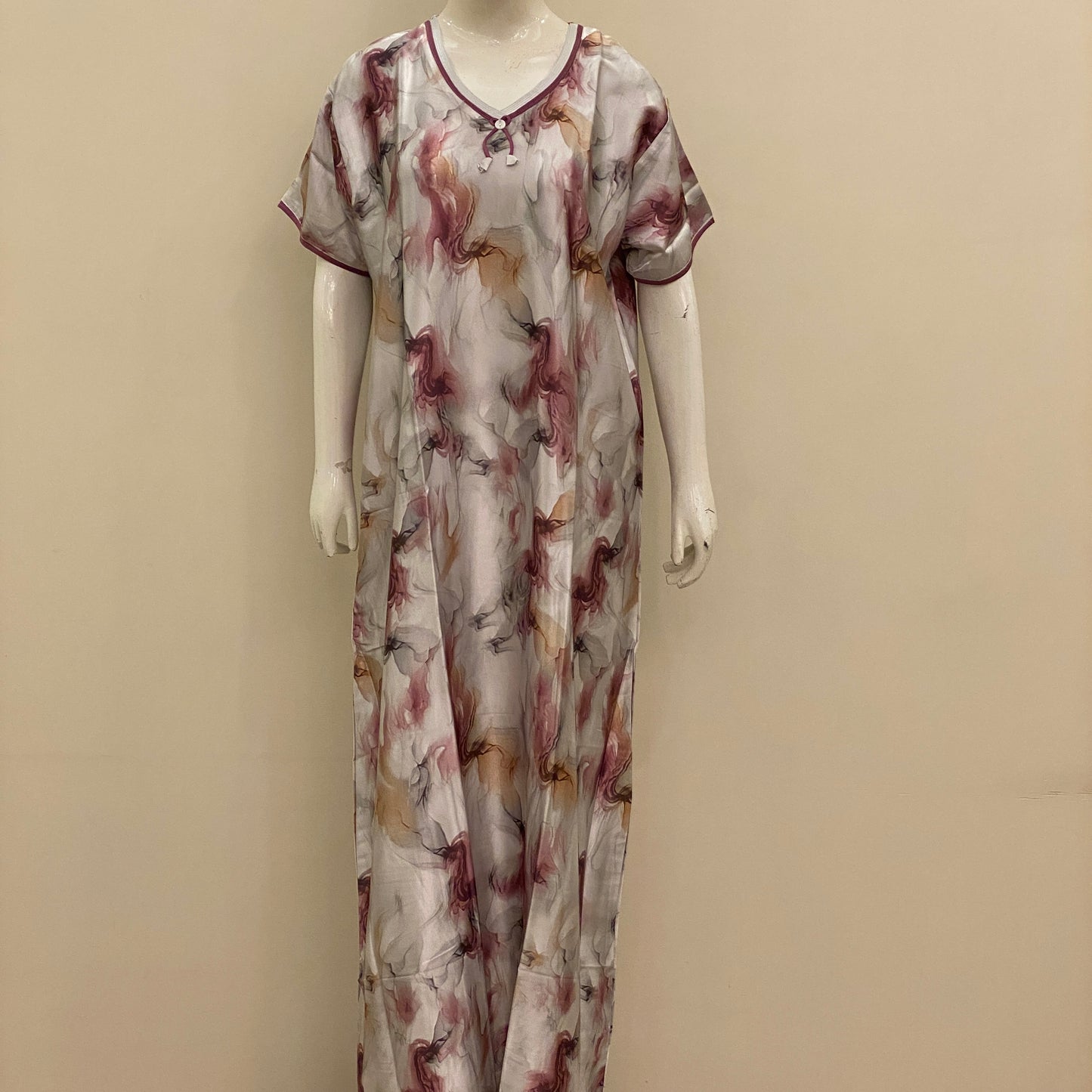 Satin Straight Nighty (SKU-500)
