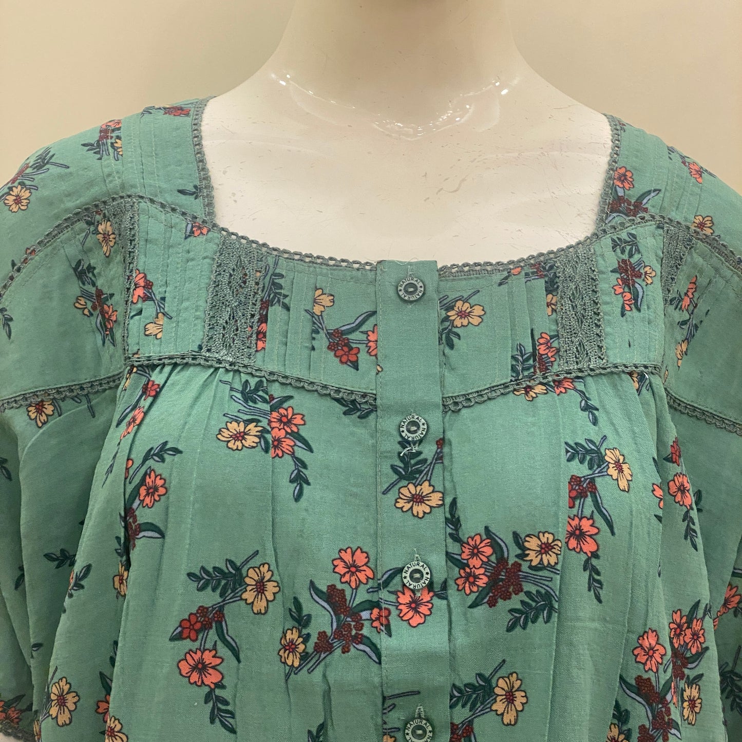 Cotton Yoke Nighty (SKU-435)