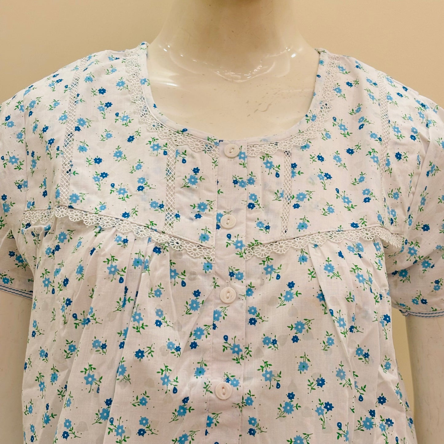 Cotton Yoke Nighty (SKU-CY-161)
