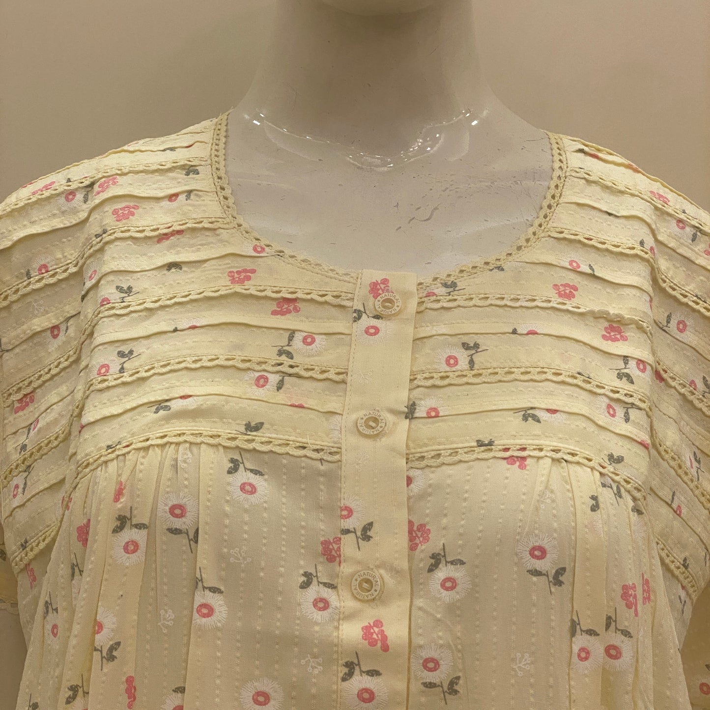 Cotton Yoke Nighty (SKU-411)