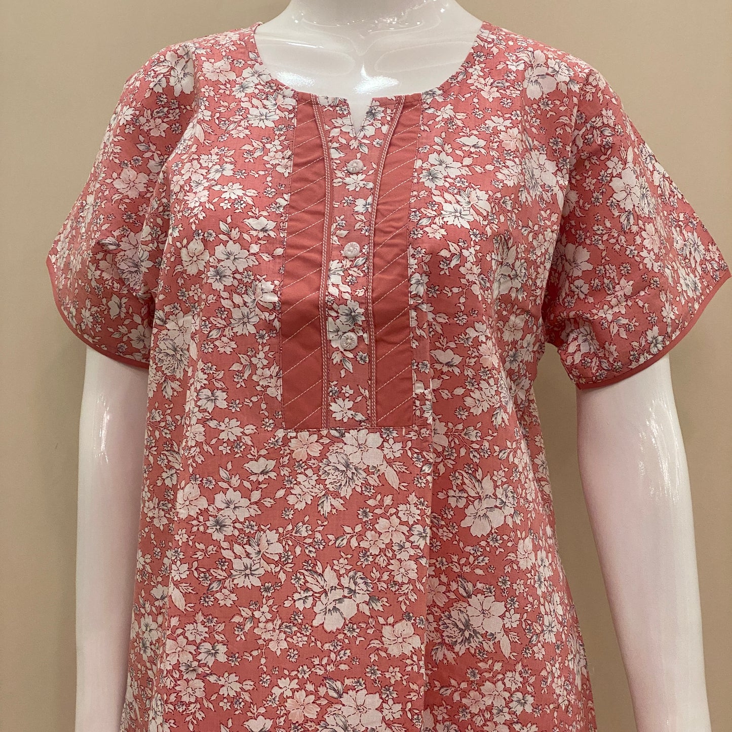 Cotton Straight Nighty (SKU-CA-17)