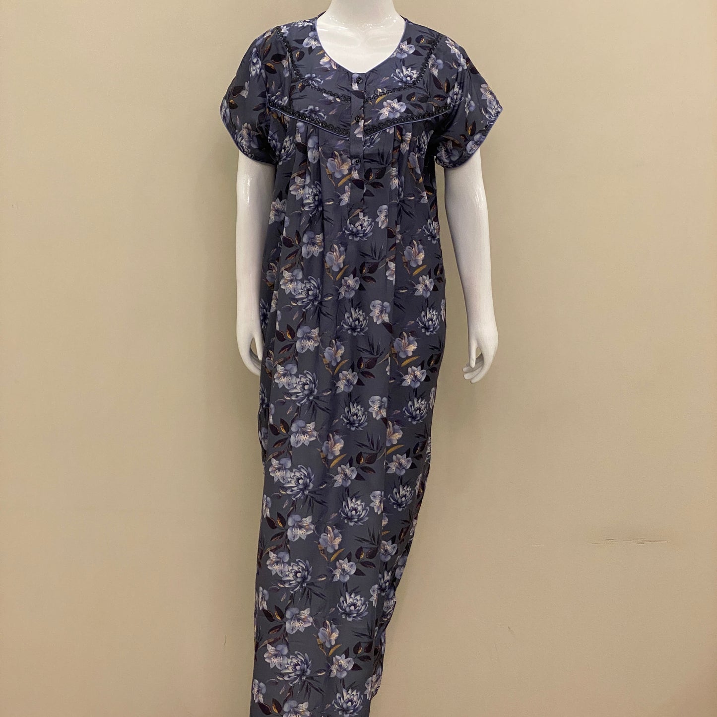 Cotton Yoke Nighty (SKU-CY-58)