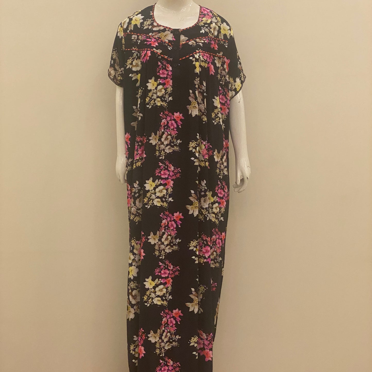 Cotton Yoke Nighty (SKU-414)
