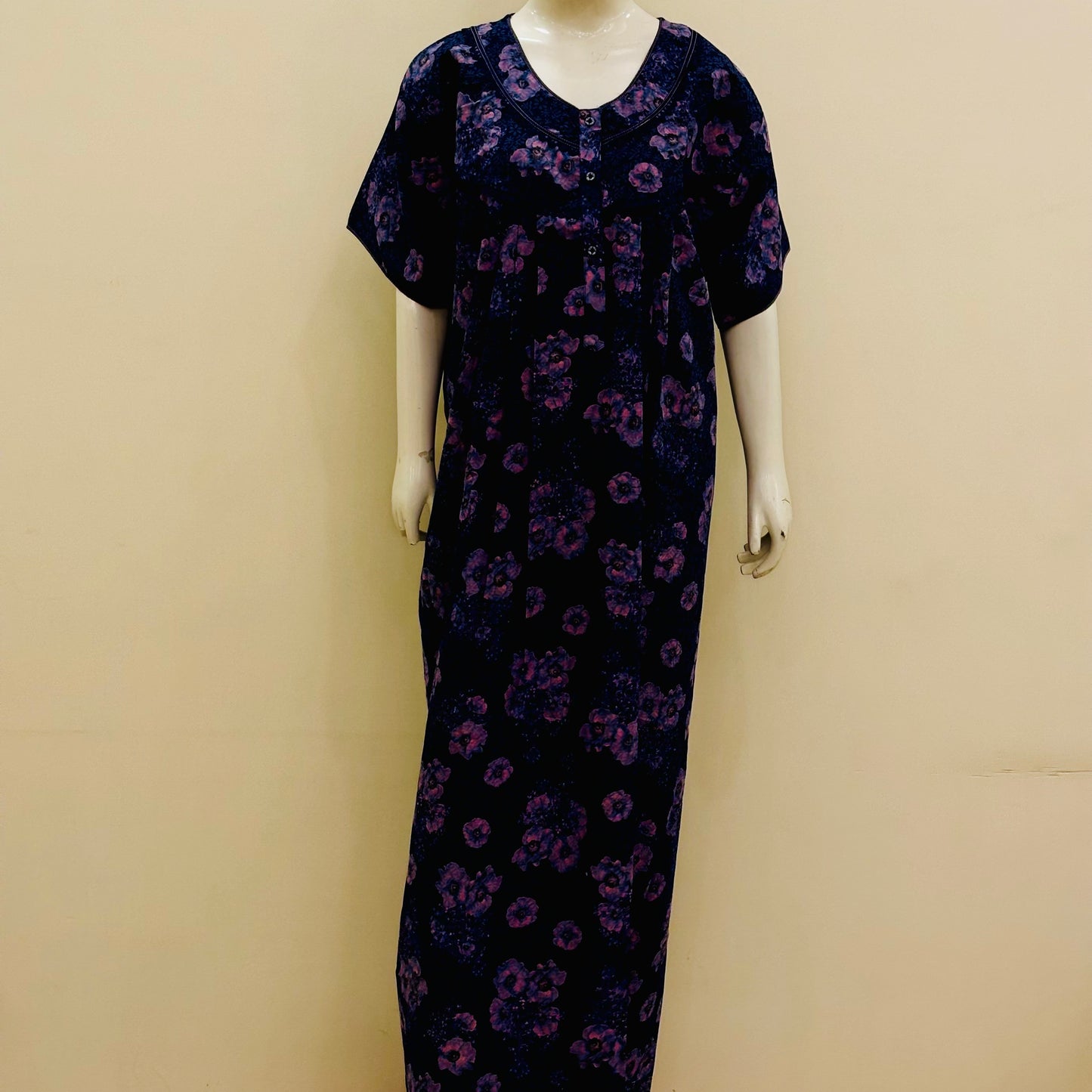 Cotton Yoke Nighty (SKU-208)