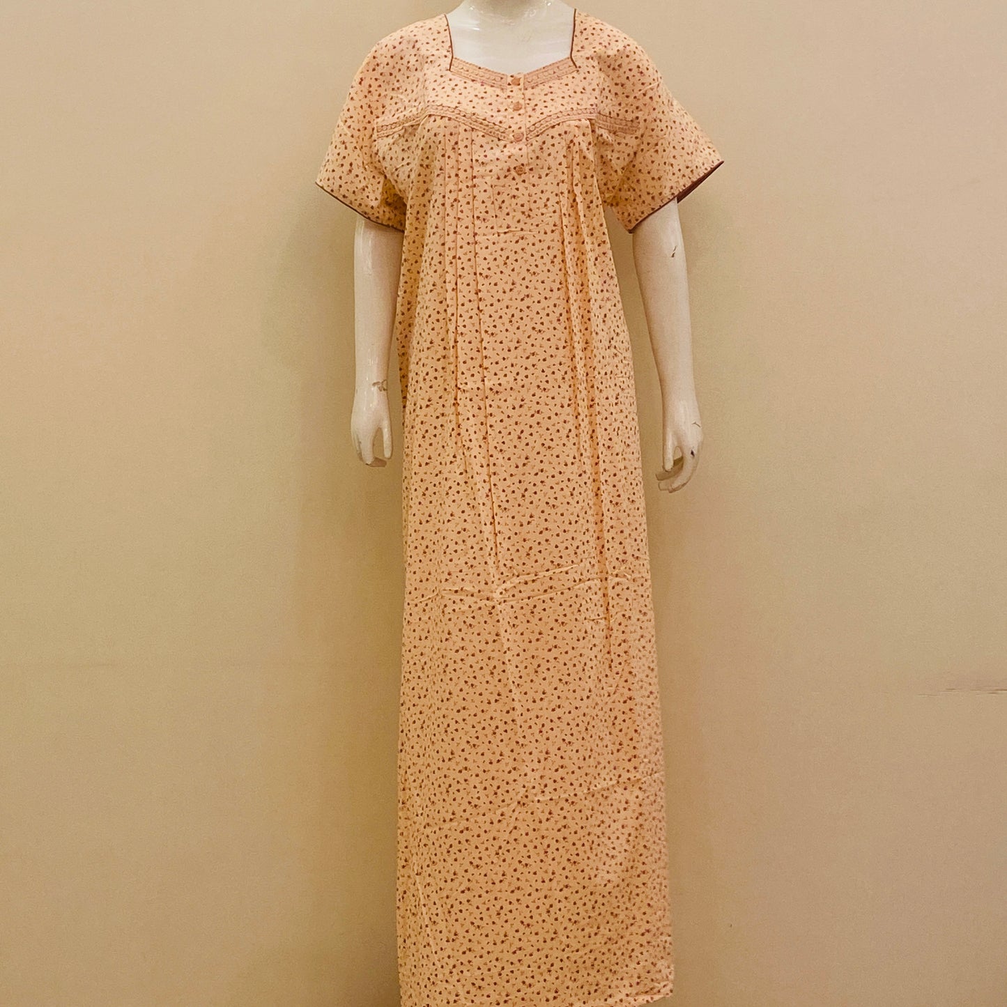 Cotton Yoke Nighty (SKU-58)