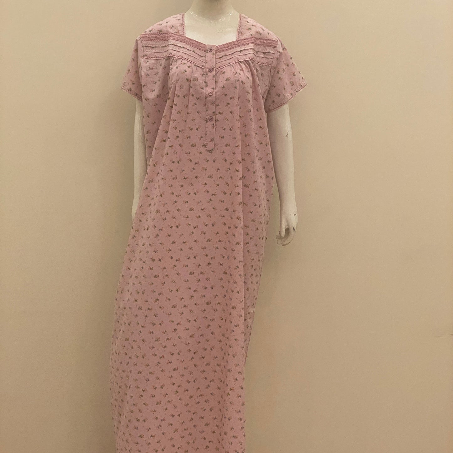 Cotton Yoke Nighty (SKU-406)