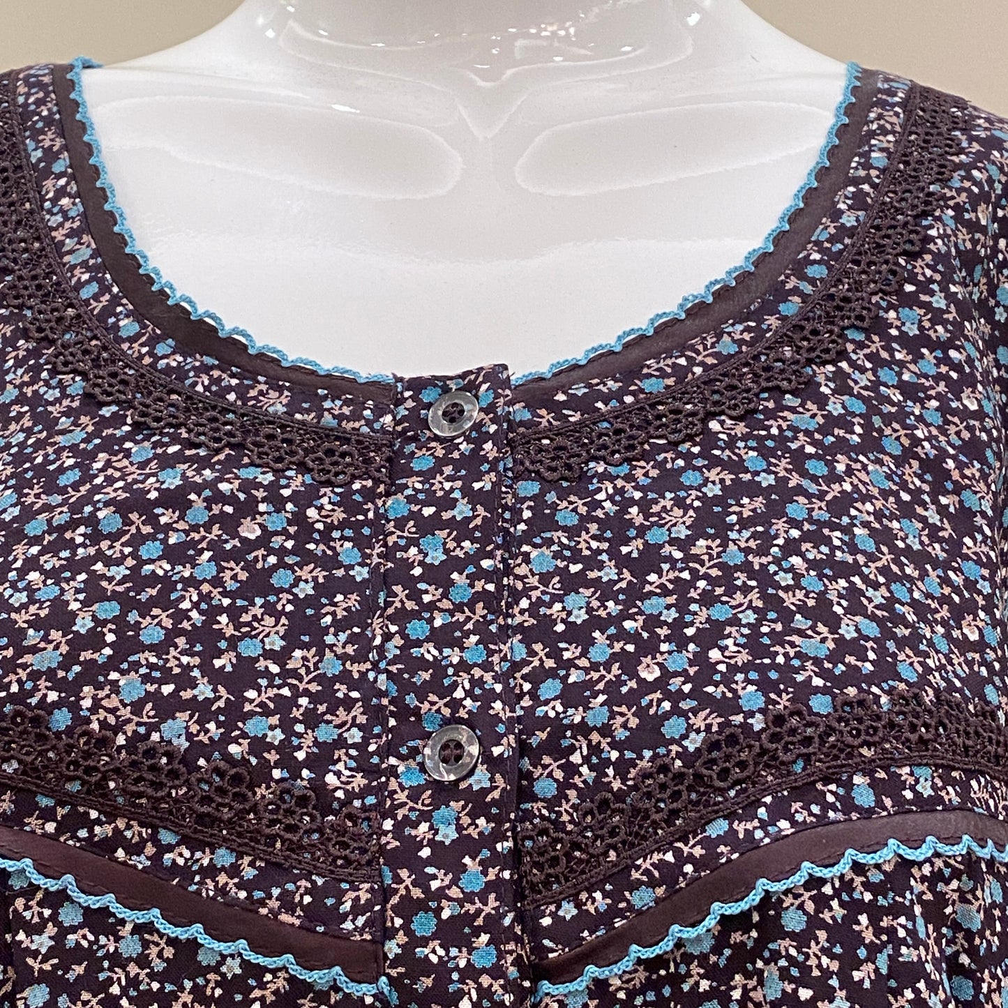 Cotton Yoke Nighty (SKU-609)