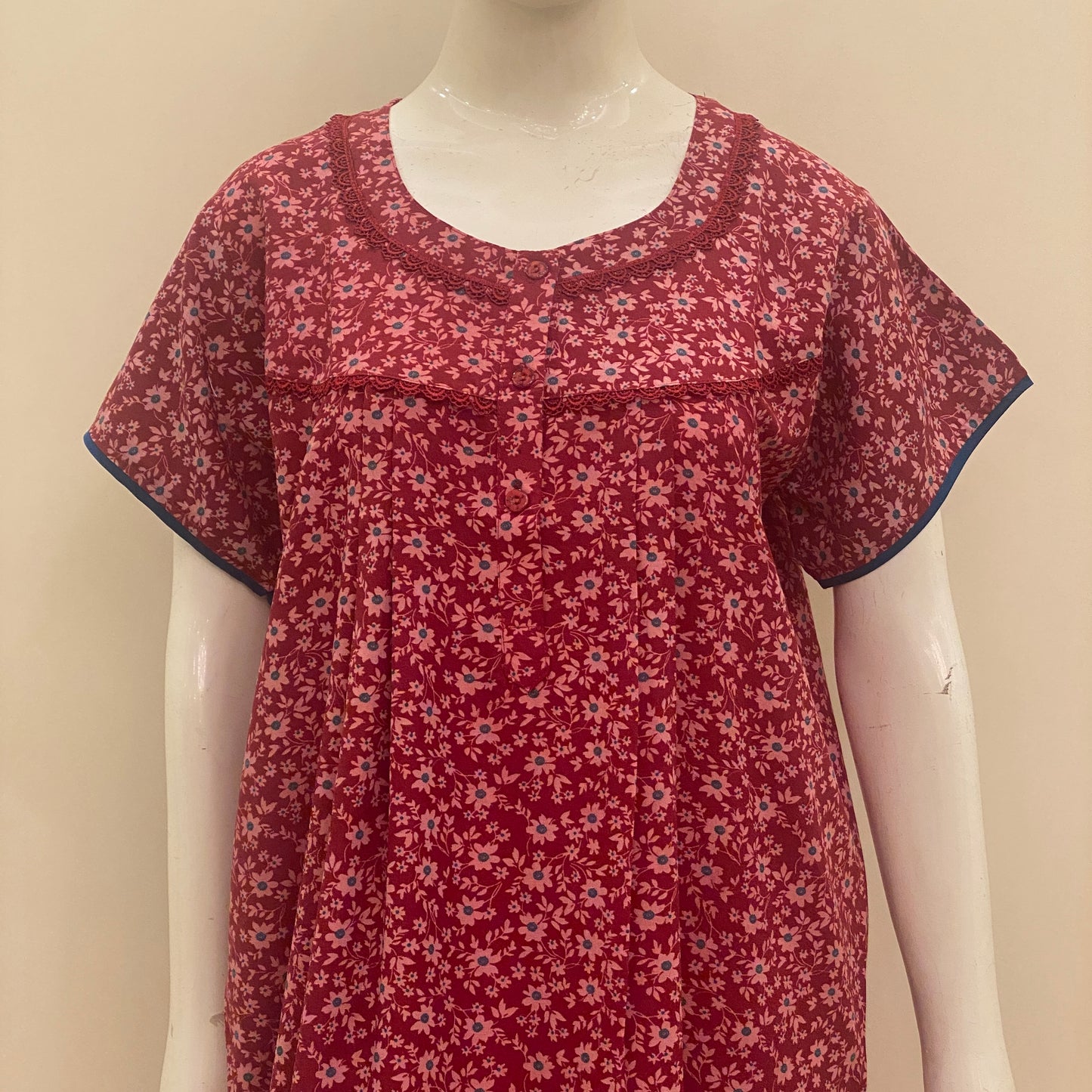 Cotton Yoke Nighty (SKU-441)