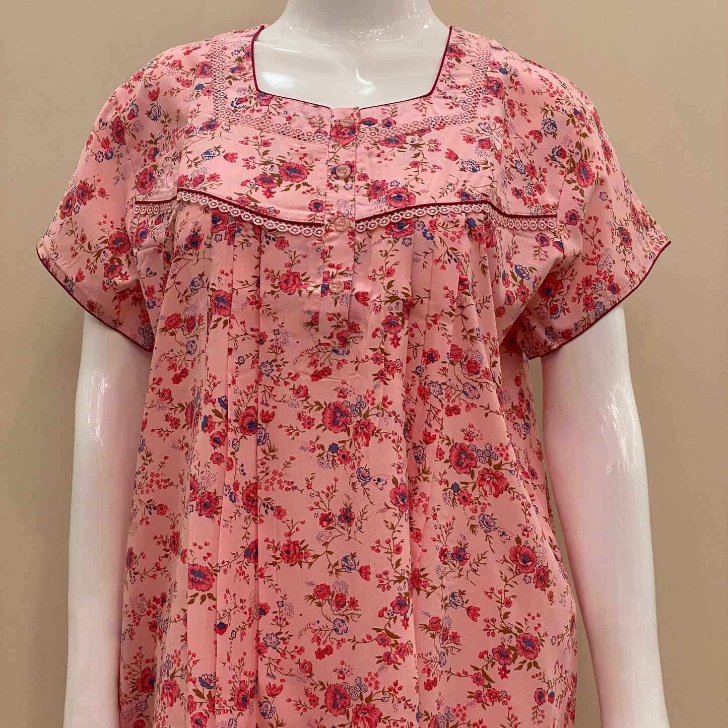 Cotton Yoke Nighty (SKU-CY-79)
