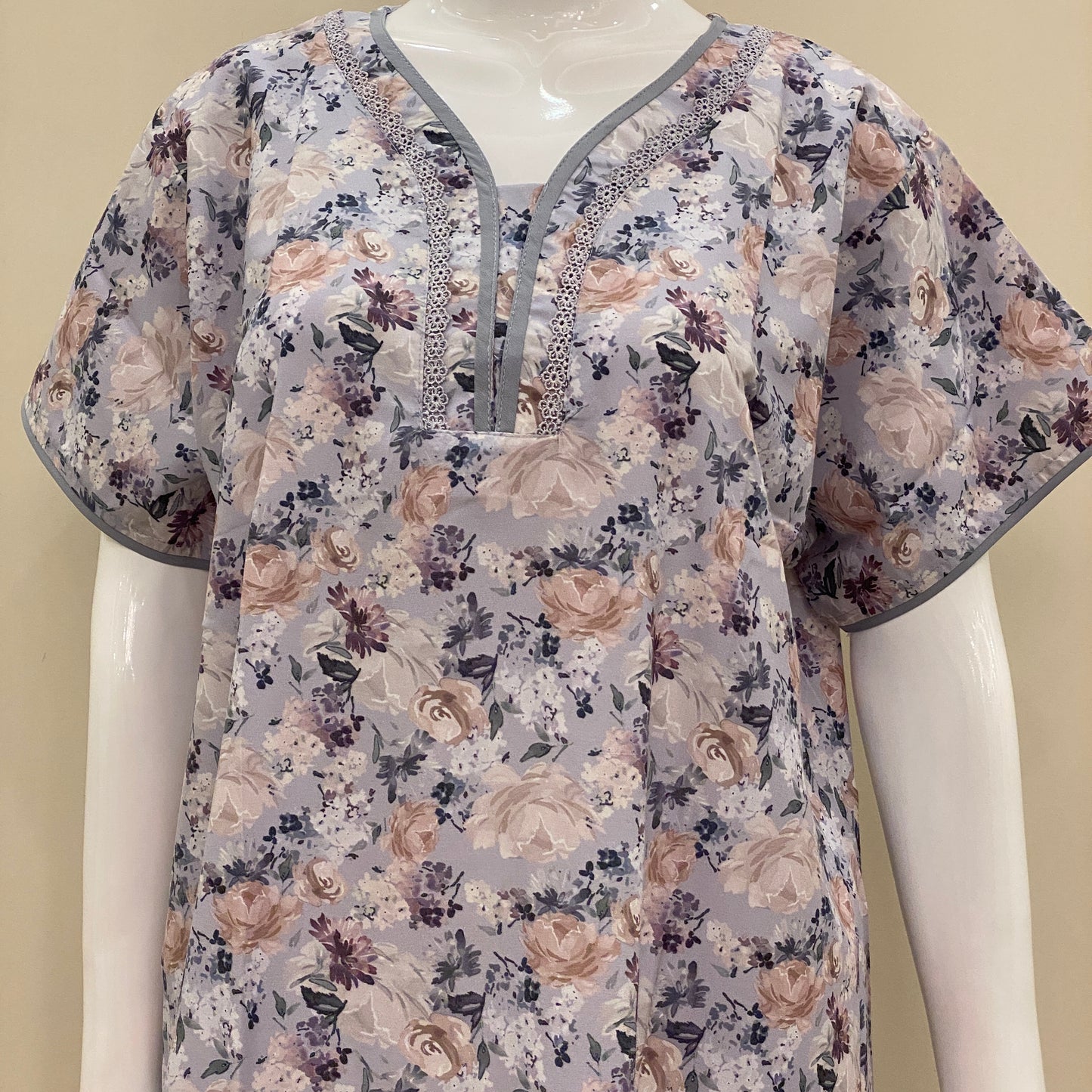 Cotton Lizy Bizy Straight Nighty (SKU-ALB-12)