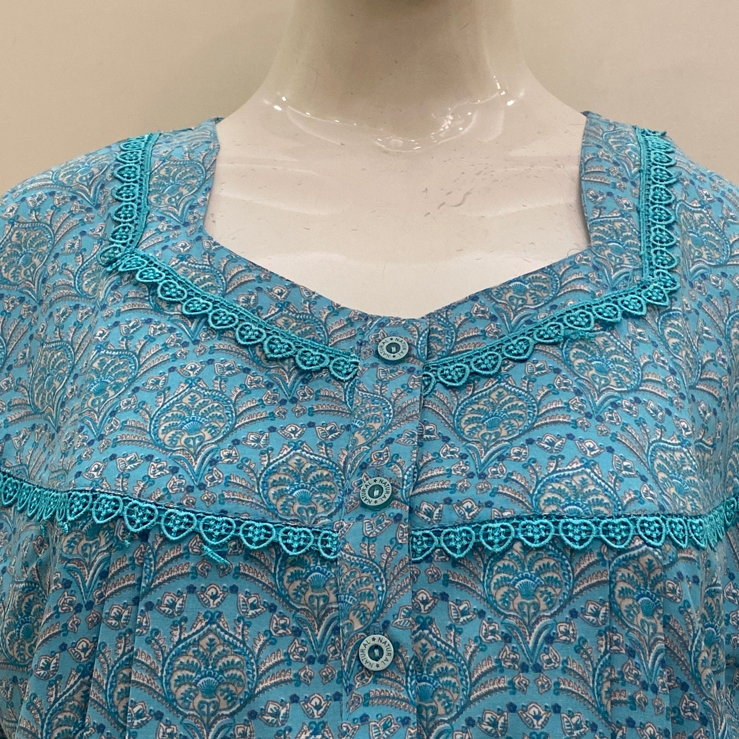 Cotton Yoke Nighty (SKU-446)