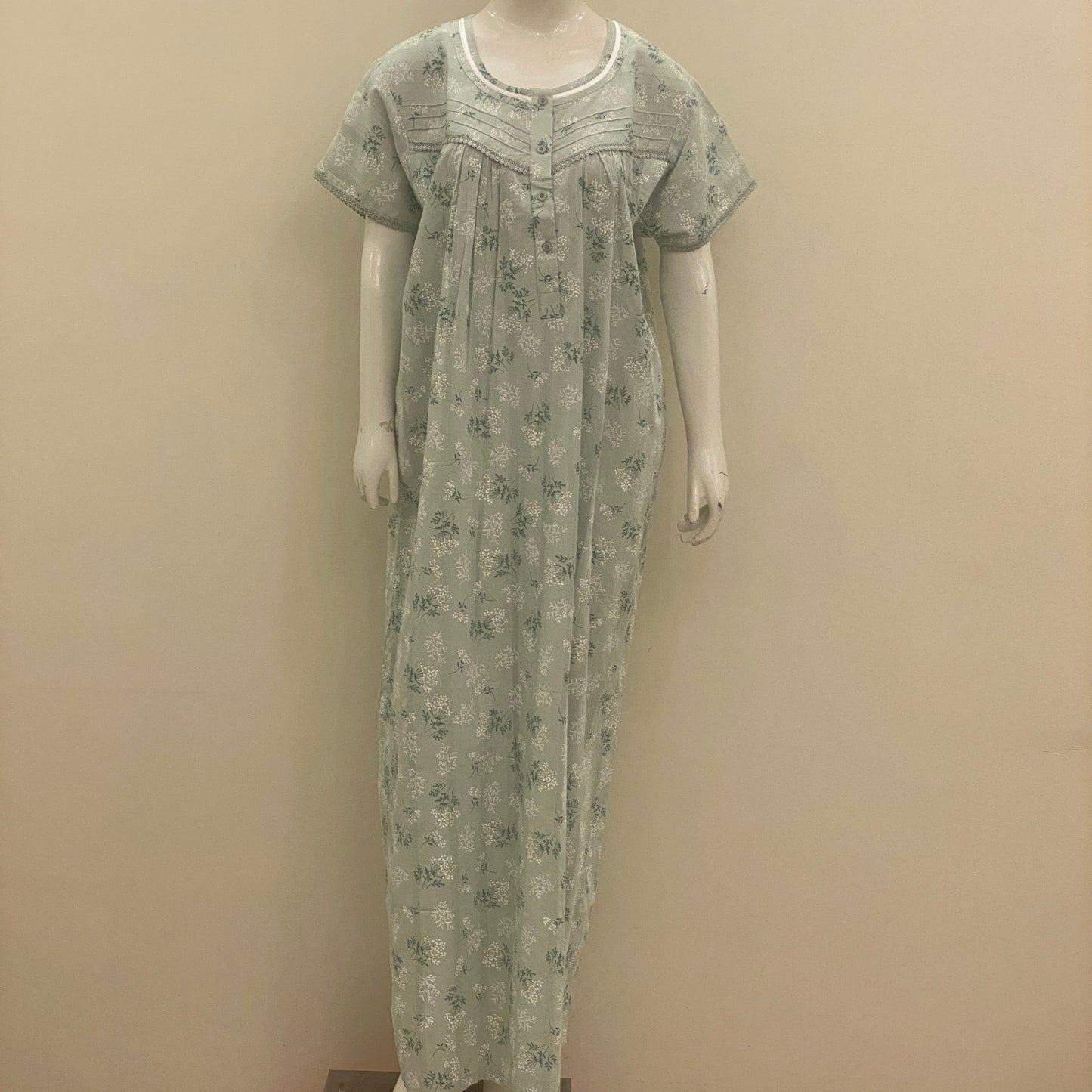 Cotton Yoke Nighty (SKU-415)