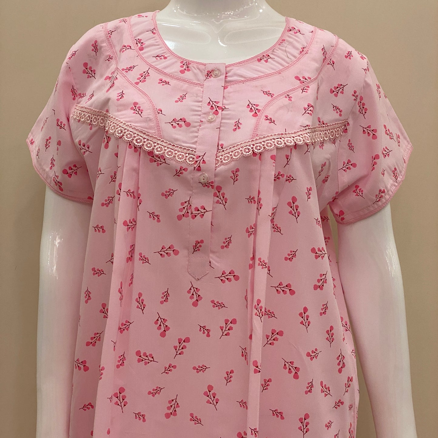 Cotton Yoke Nighty (SKU-CY-63)