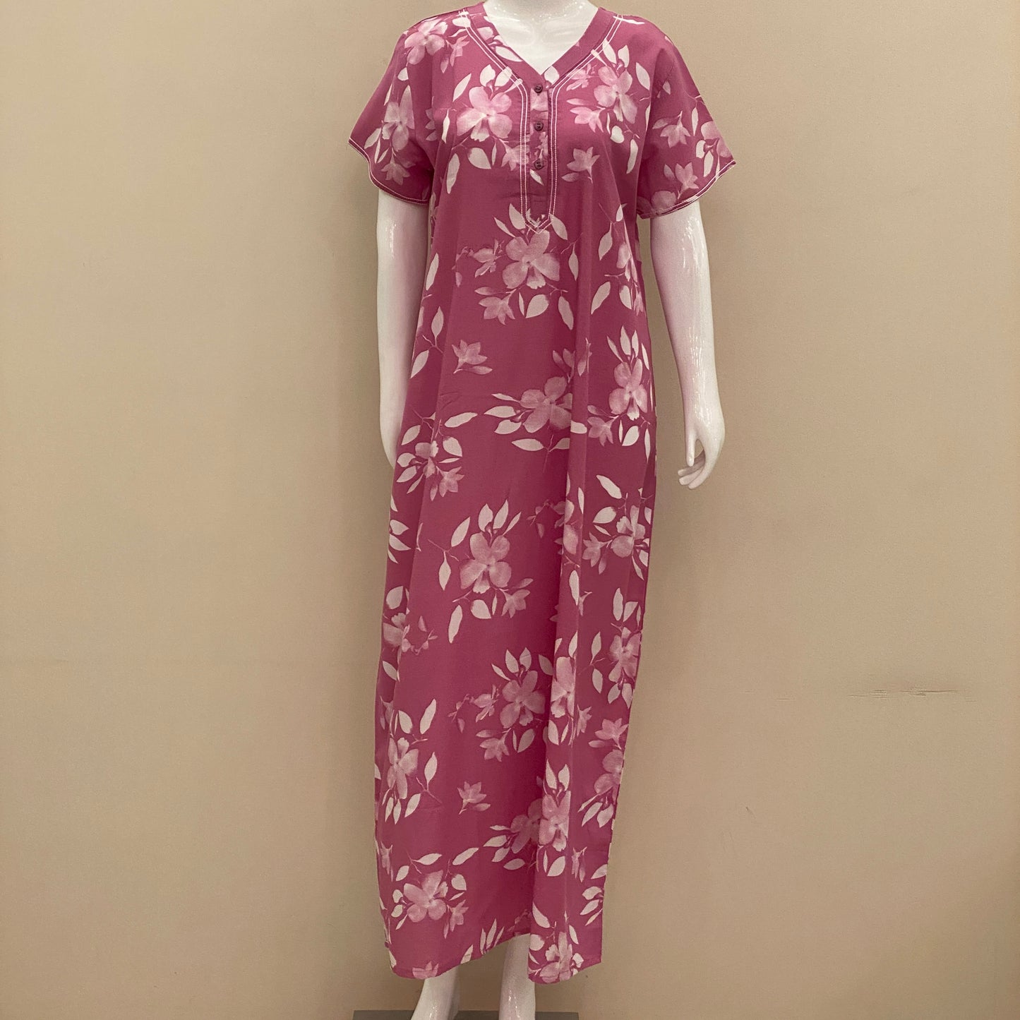 Cotton Straight Nighty (SKU-CA-20)