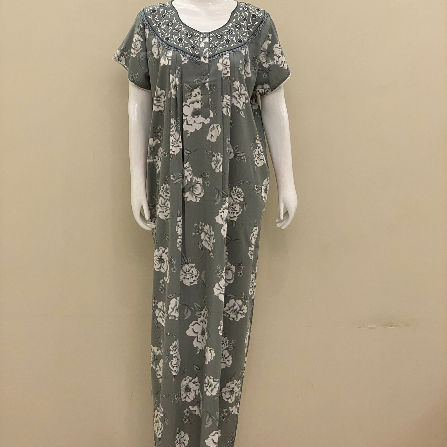 Cotton Yoke Nighty (SKU-CY-59)