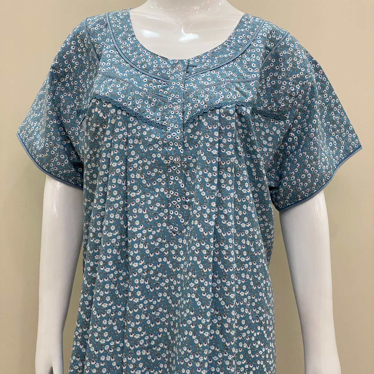 Cotton Yoke Nighty (SKU-CY-38)