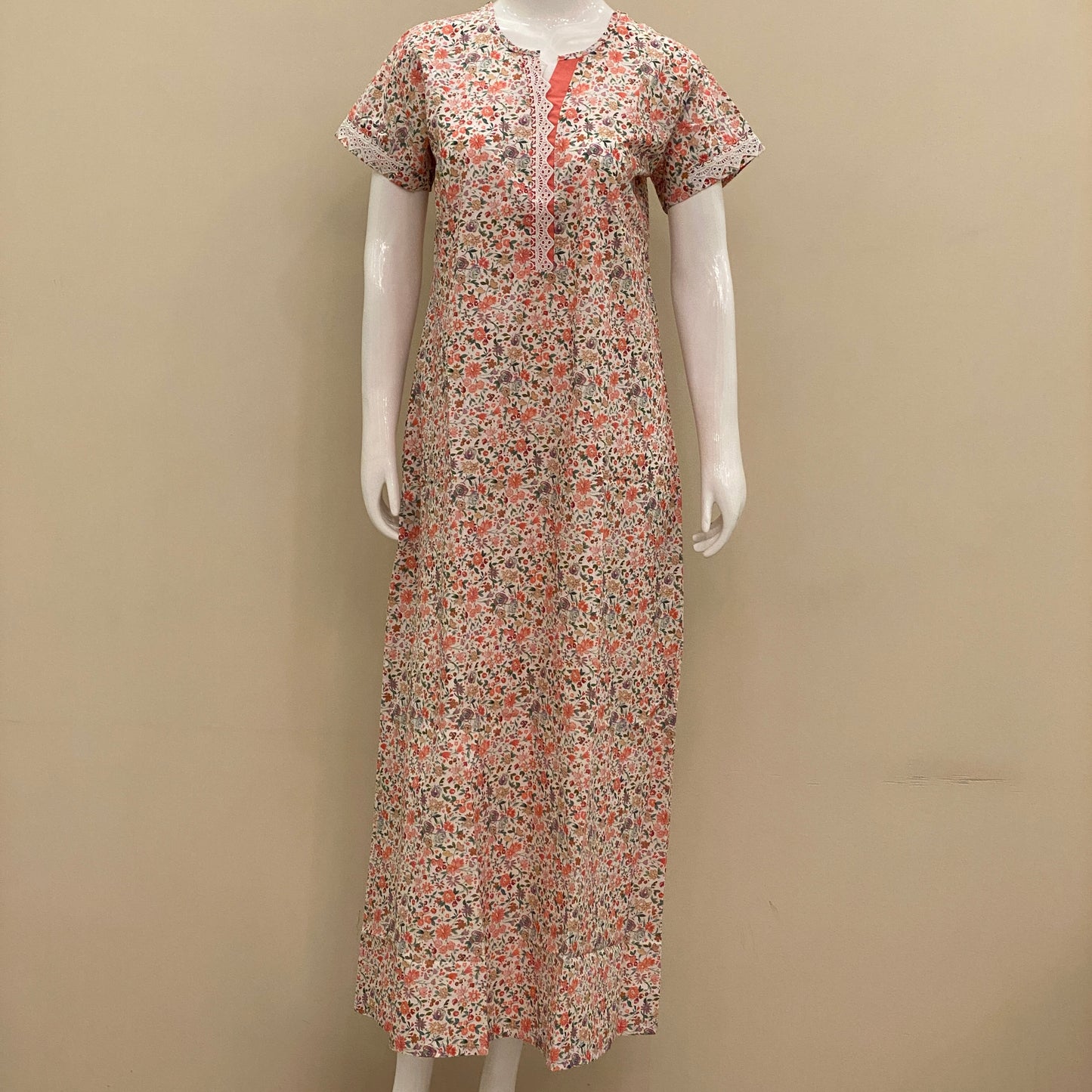 Cotton Straight Nighty (SKU-CA-4)