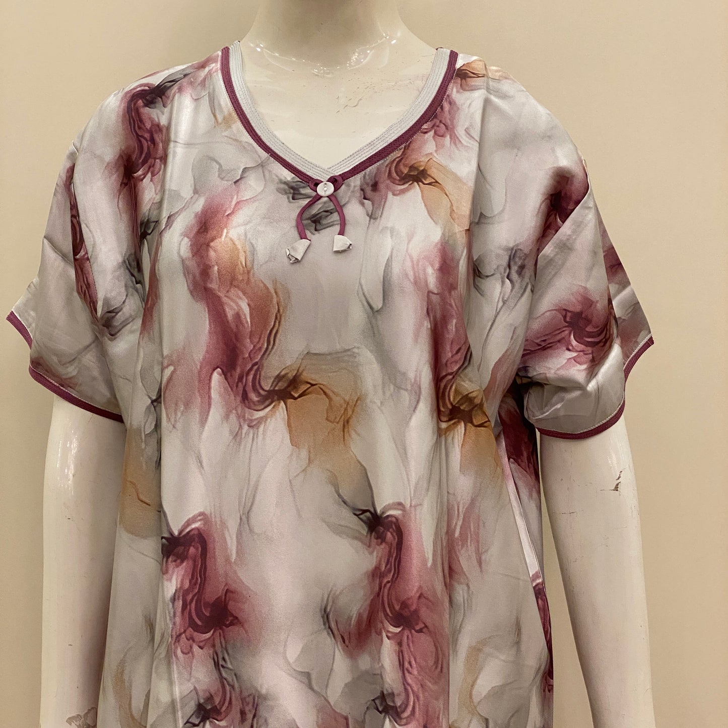 Satin Straight Nighty (SKU-500)