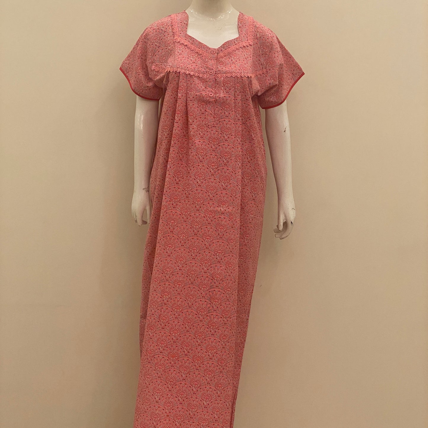 Cotton Yoke Nighty (SKU-450)